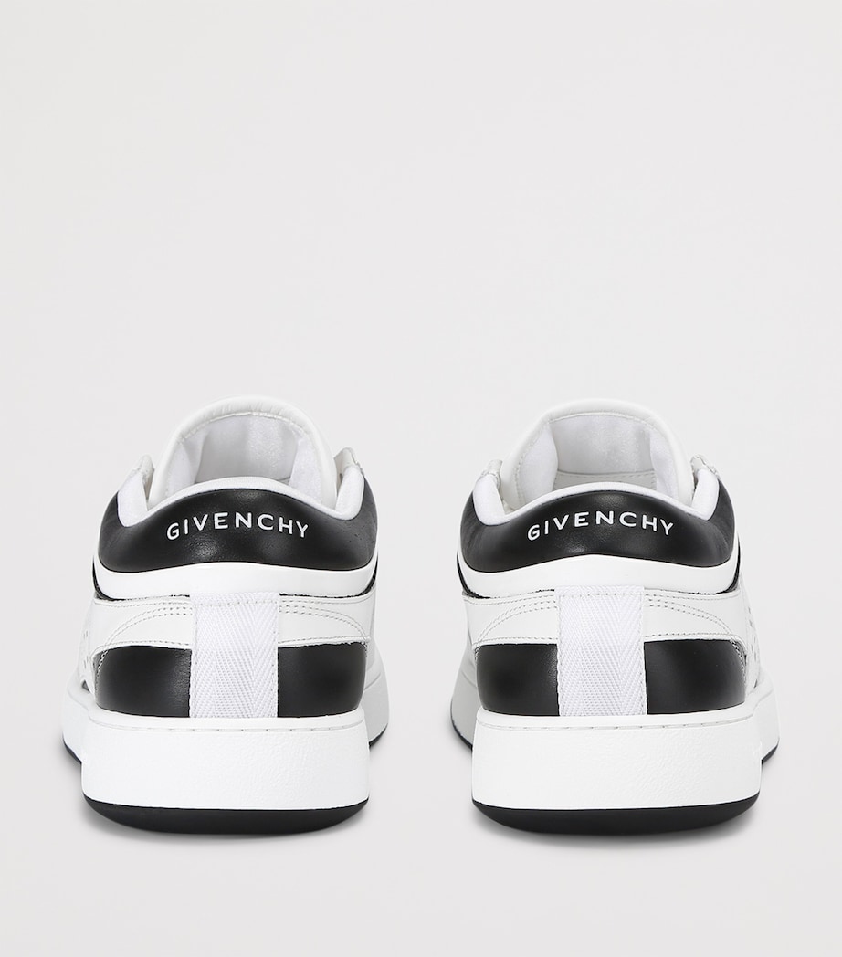 Leather G Move Sneakers WHITE/BLK Image 2