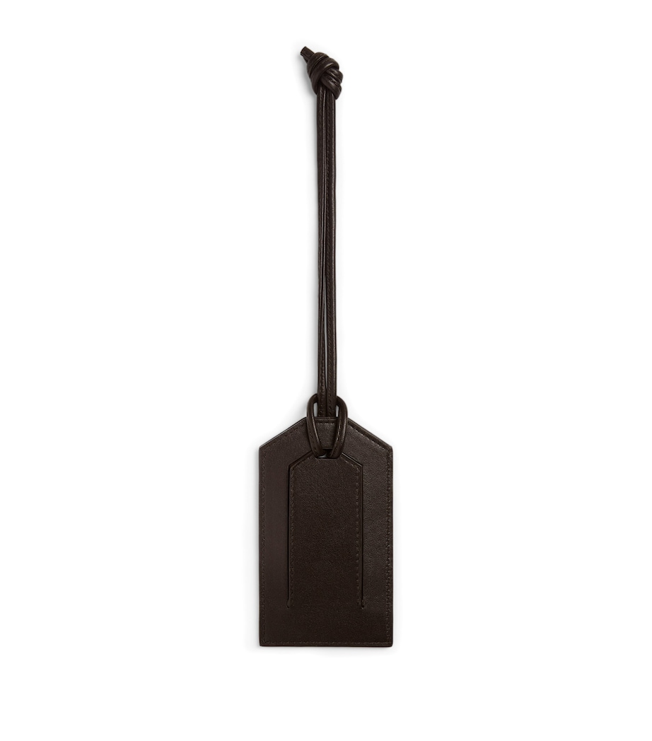 Leather Intrecciato Luggage Tag 2113 Image 2