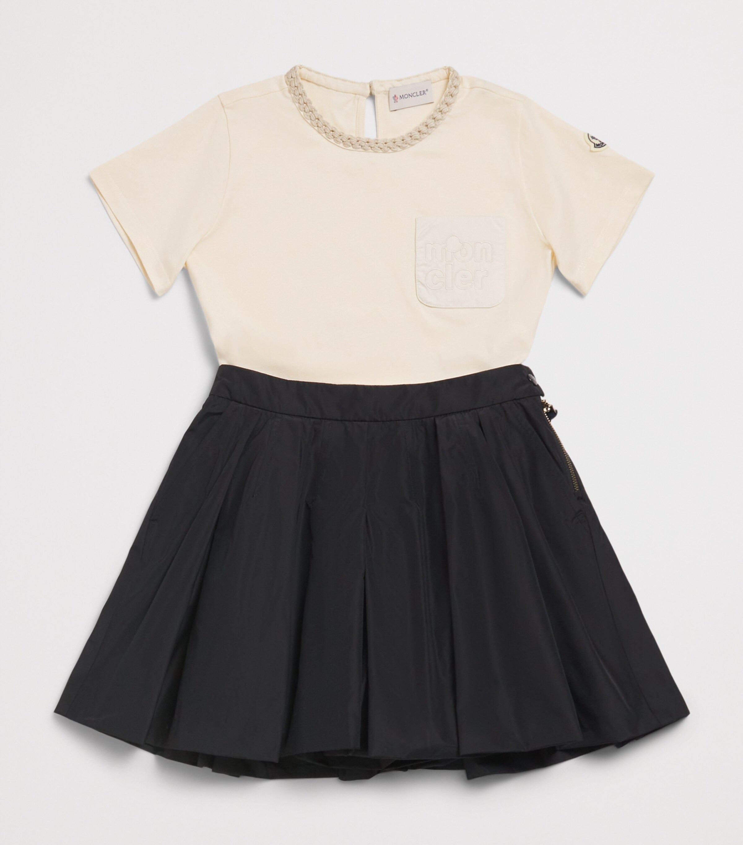 Moncler Enfant Cotton Pocket Logo T-Shirt (8-10 Years) Image 3