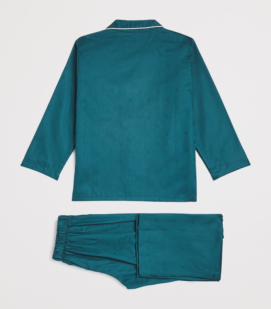 Kate Pyjama Set (3-12 Years) GREEN Image 2