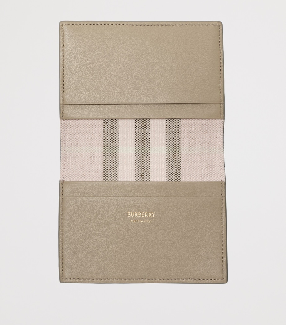 Burberry Leather Bloomsbury Card Holder Mushroom/mallow Pink Image 3