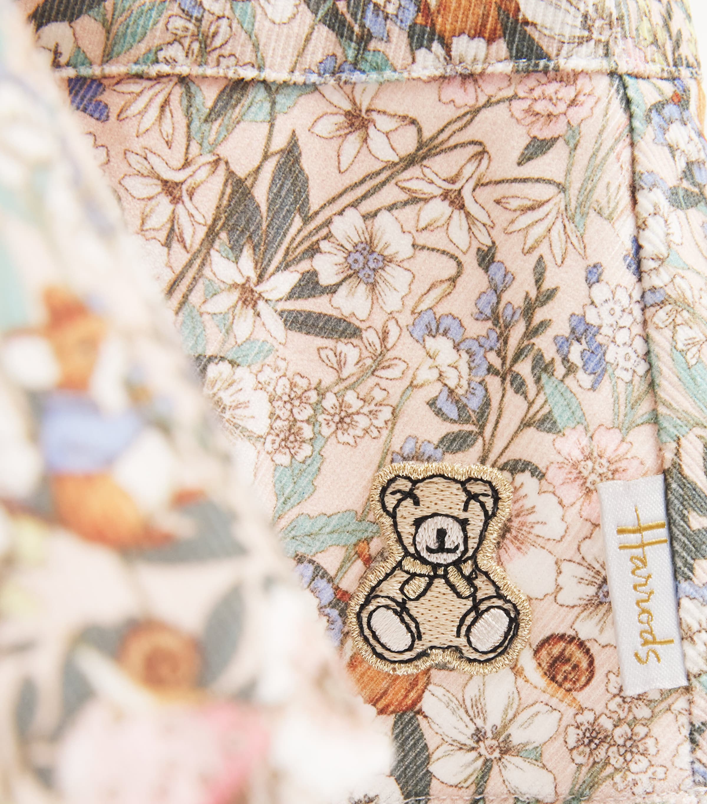 Harrods Floral Print Skirt (2-8 Years) Pink Image 4