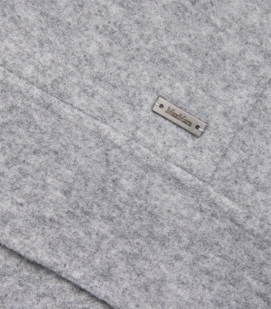 Wool-Blend Zip-Up Hoodie MEDIUM GREY Image 5