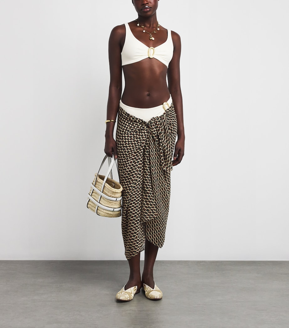 High-Rise Samoa Bikini Bottoms IVORY Image 2