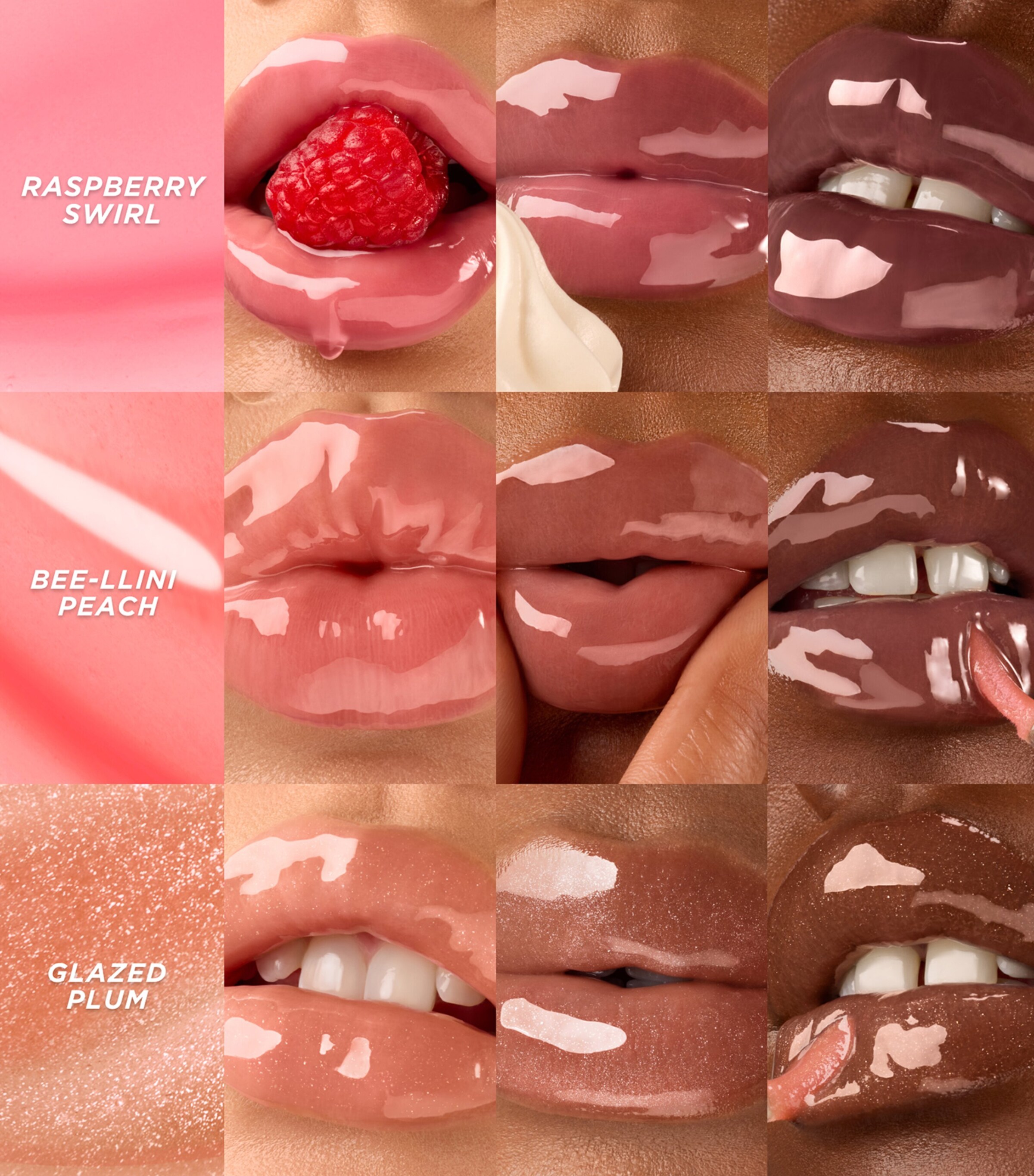Gisou Honey Infused Lip Oil (3 x 8ml) | Make-up | Lips | Lip Oils | Designers | Gisou Gisou Honey Infused Lip Oil (3 x 8ml) | Make-up | Lips | Lip Oils | Designers | Gisou