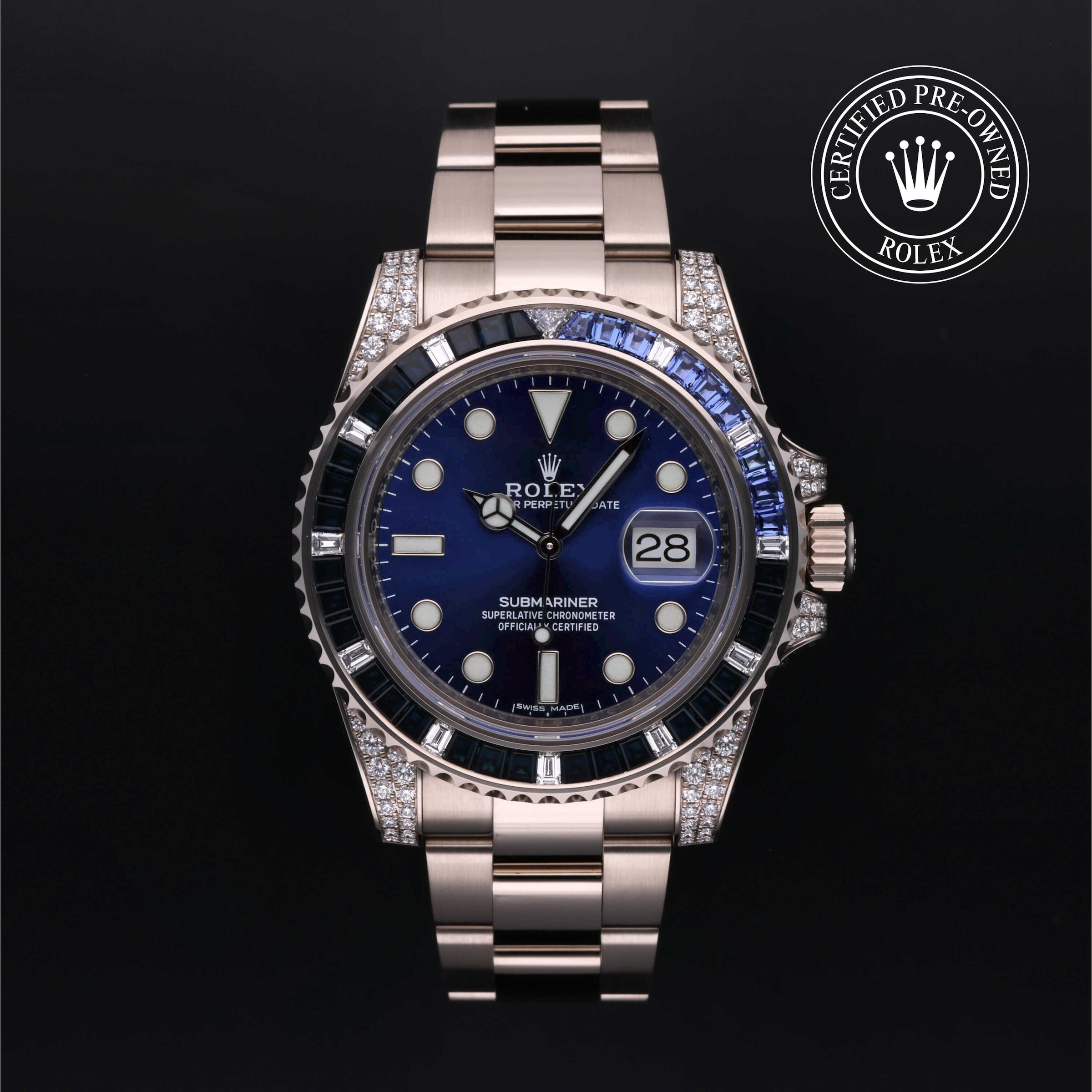 Rolex Certified Pre-Owned Submariner Date Blue