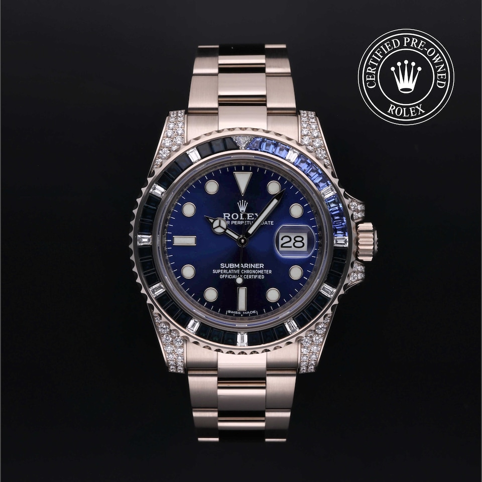 Rolex Certified Pre-Owned Submariner Date Blue