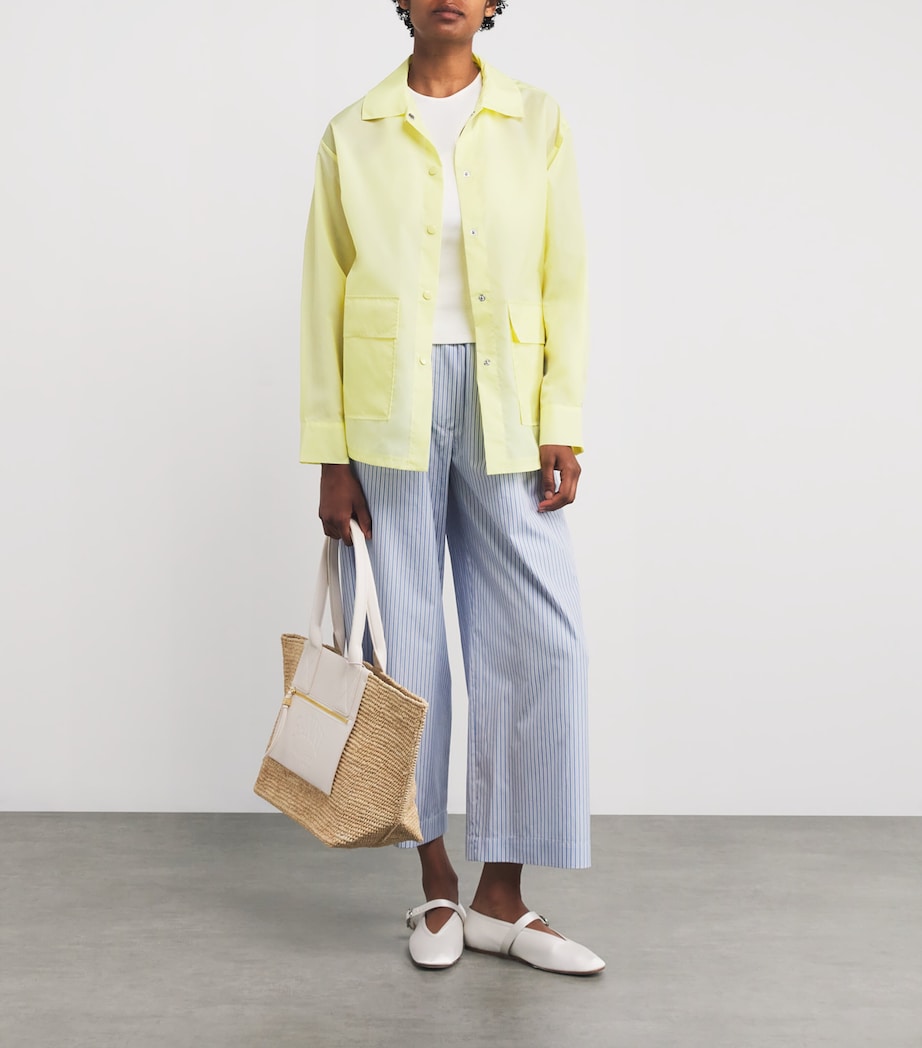 Nylon Overshirt LIME Image 2