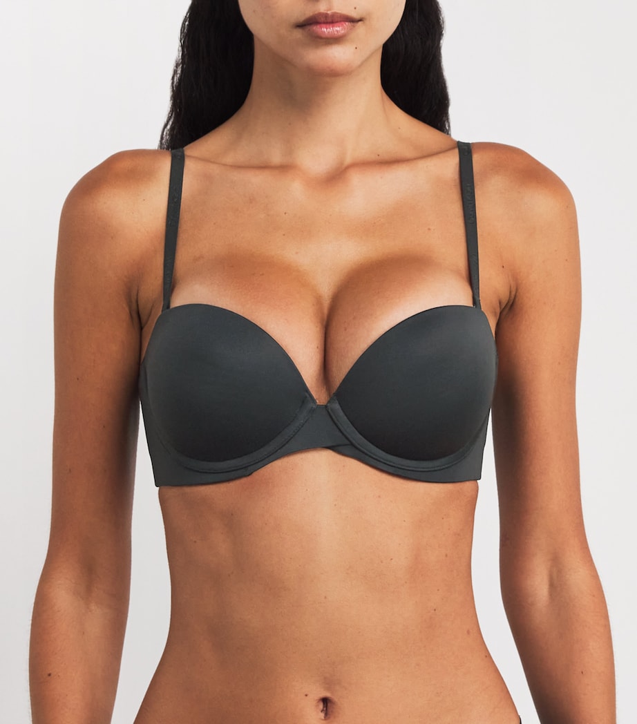 Strapless Push-Up Bra UB1 BLACK Image 2