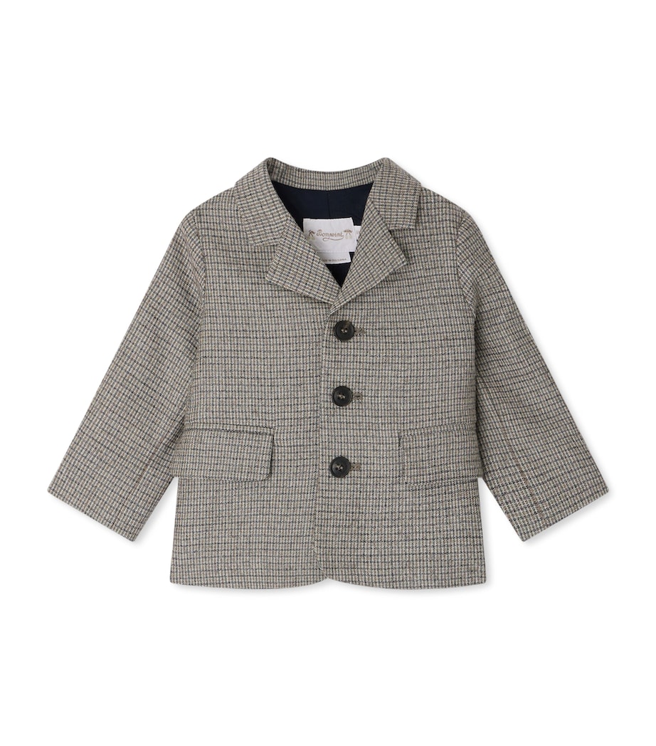 Stretch Wool Flannel Jacket (6-18 Months) CA TAUPE Image 1