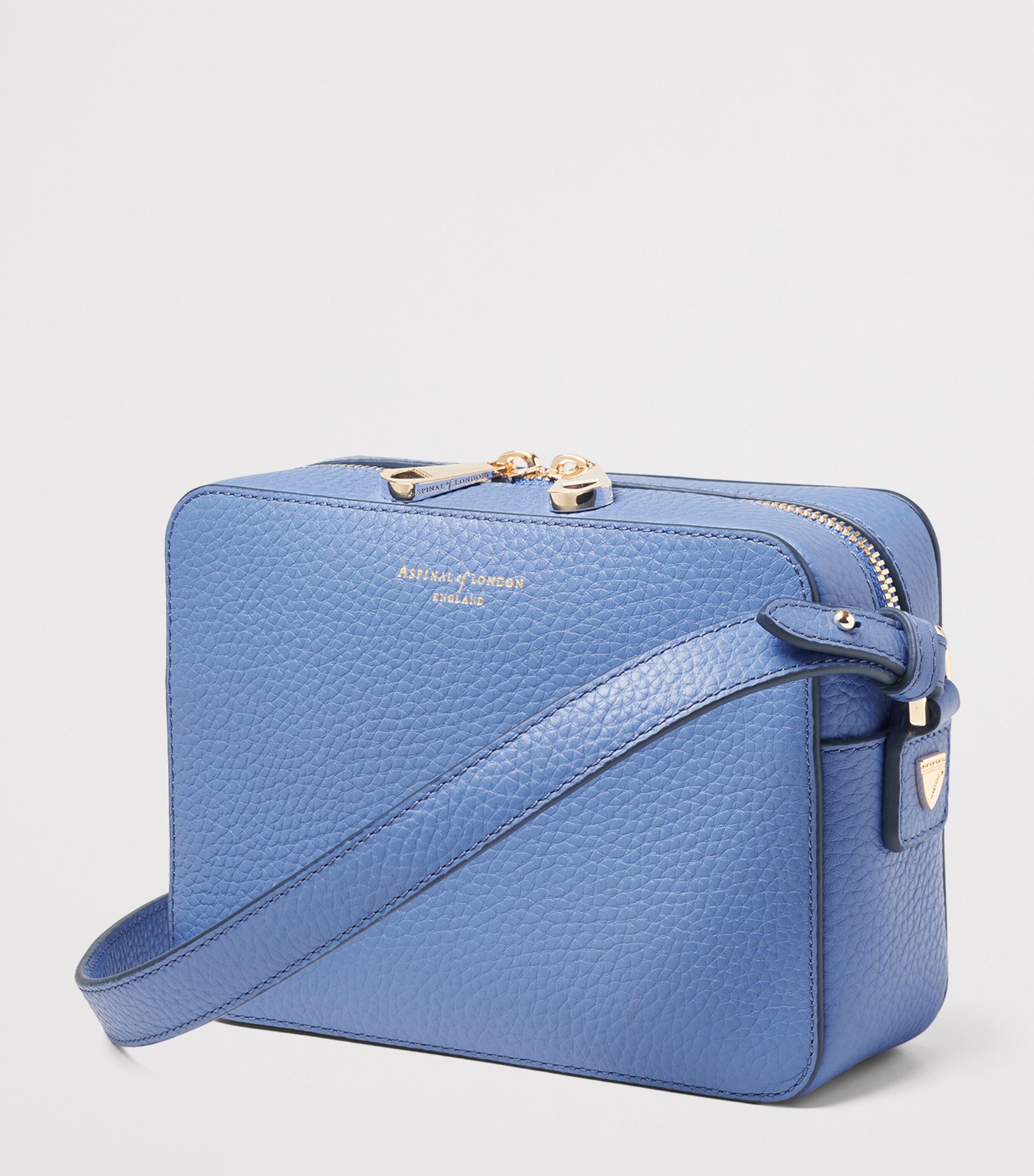 Leather Camera Bag CAPRI BLUE Image 4