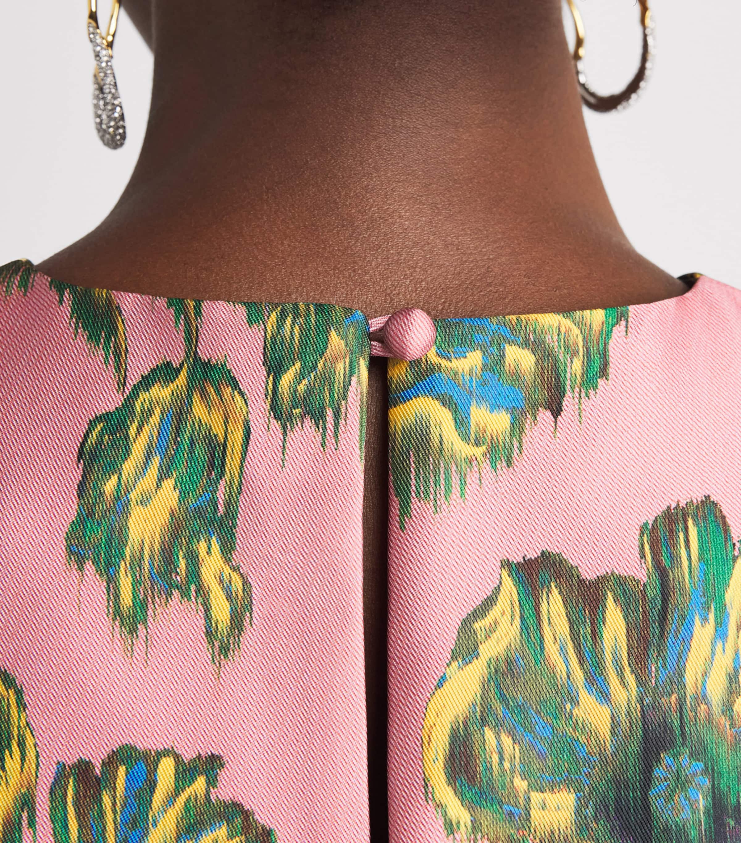 ALEMAIS Womens Floral Faye Mini Dress Image 3