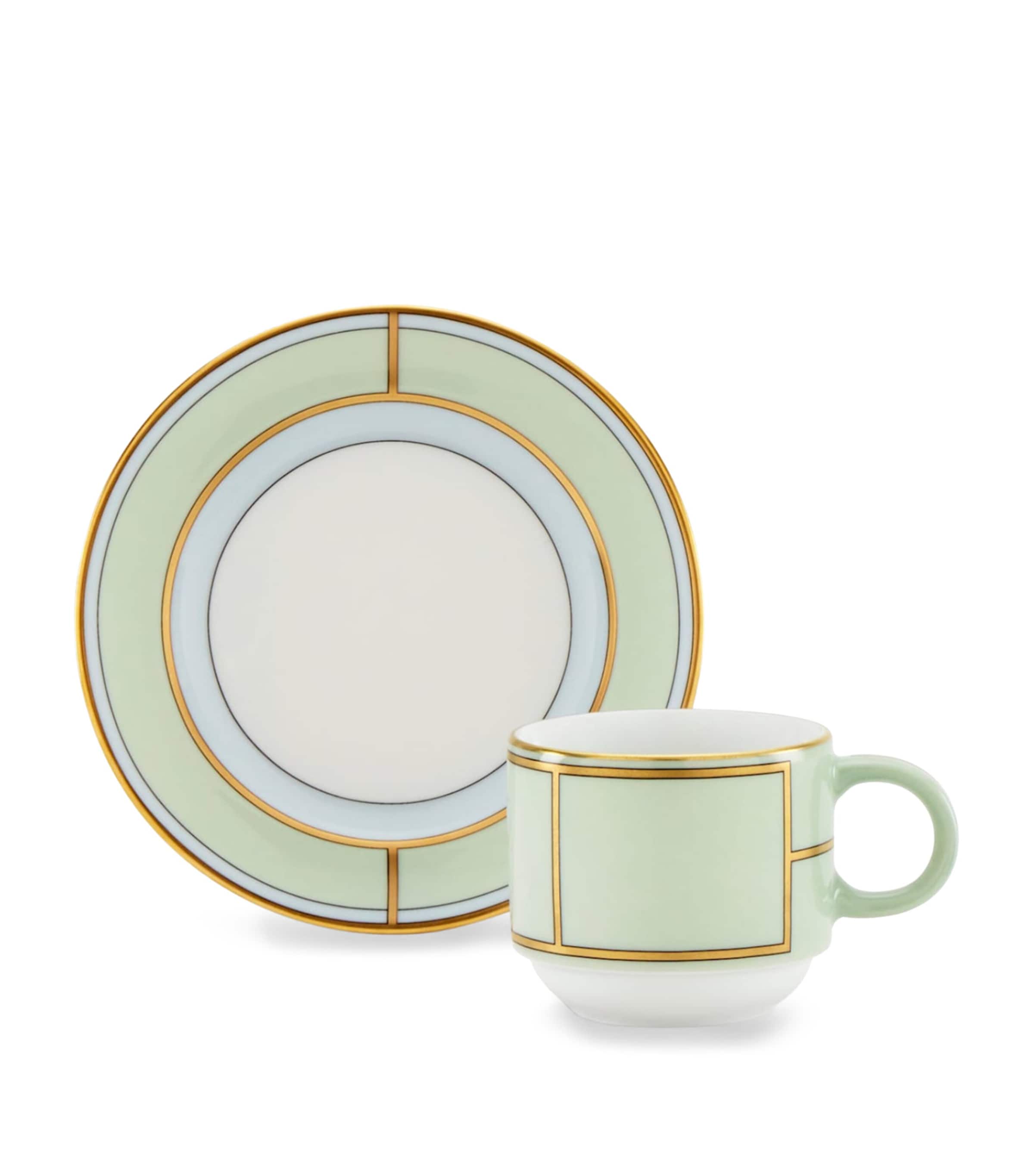 Porcelain Colonna Diva Verde Coffee Cup (85ml) G00134900 Image 3