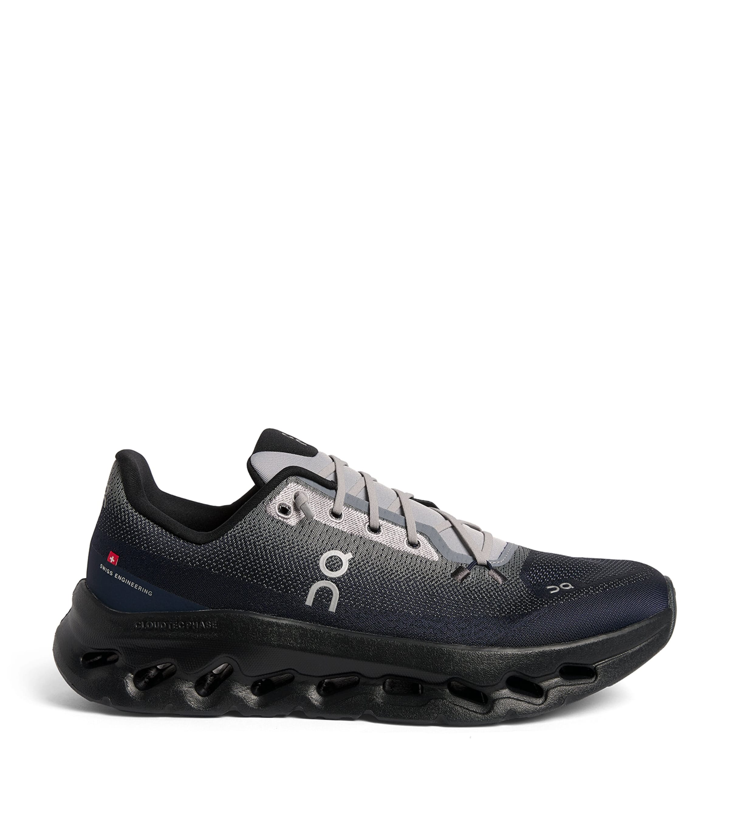 On Mens Cloudtilt Trainers Platinum | Midnight Image 1