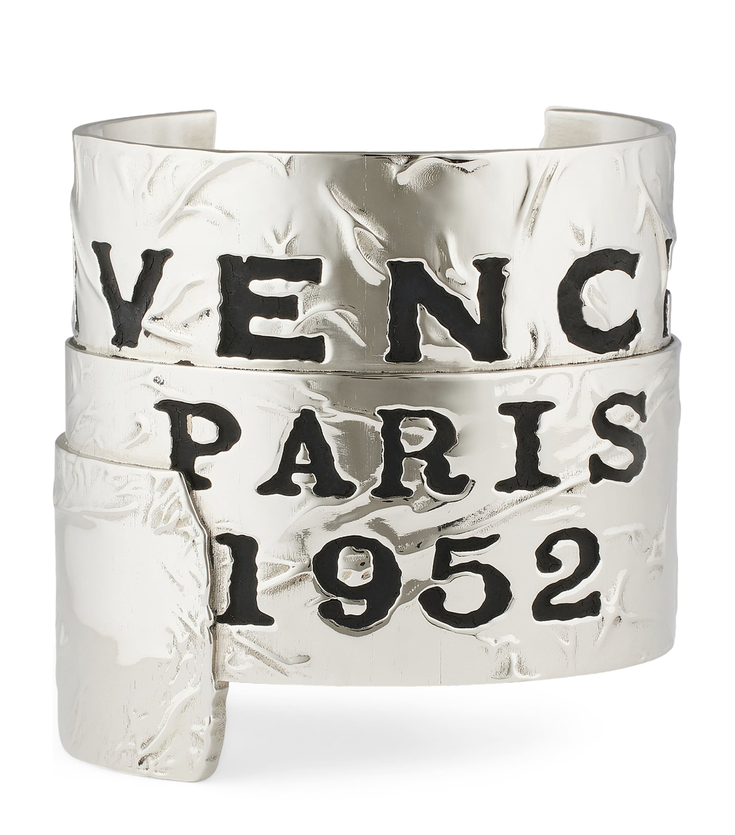 Tape Cuff Bracelet ANTIC SILVERY Image 1
