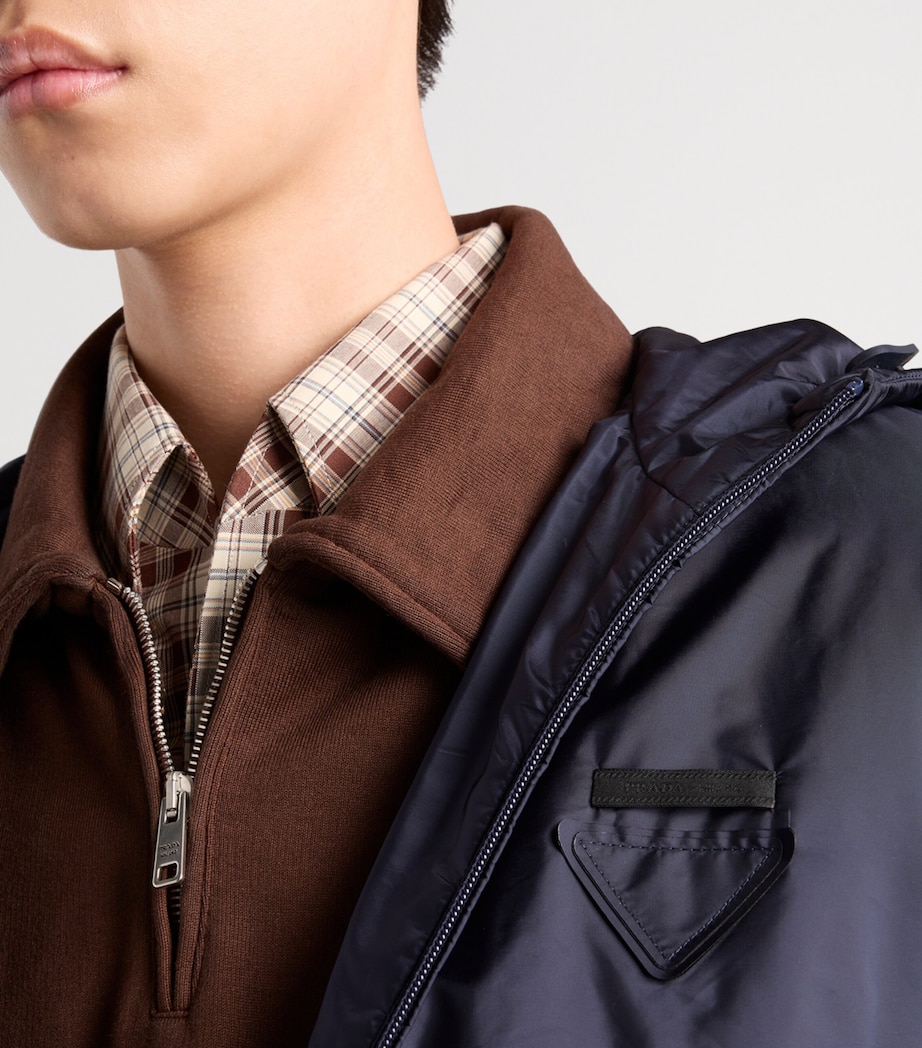 Re-Nylon Hooded Jacket F0ABB Image 3