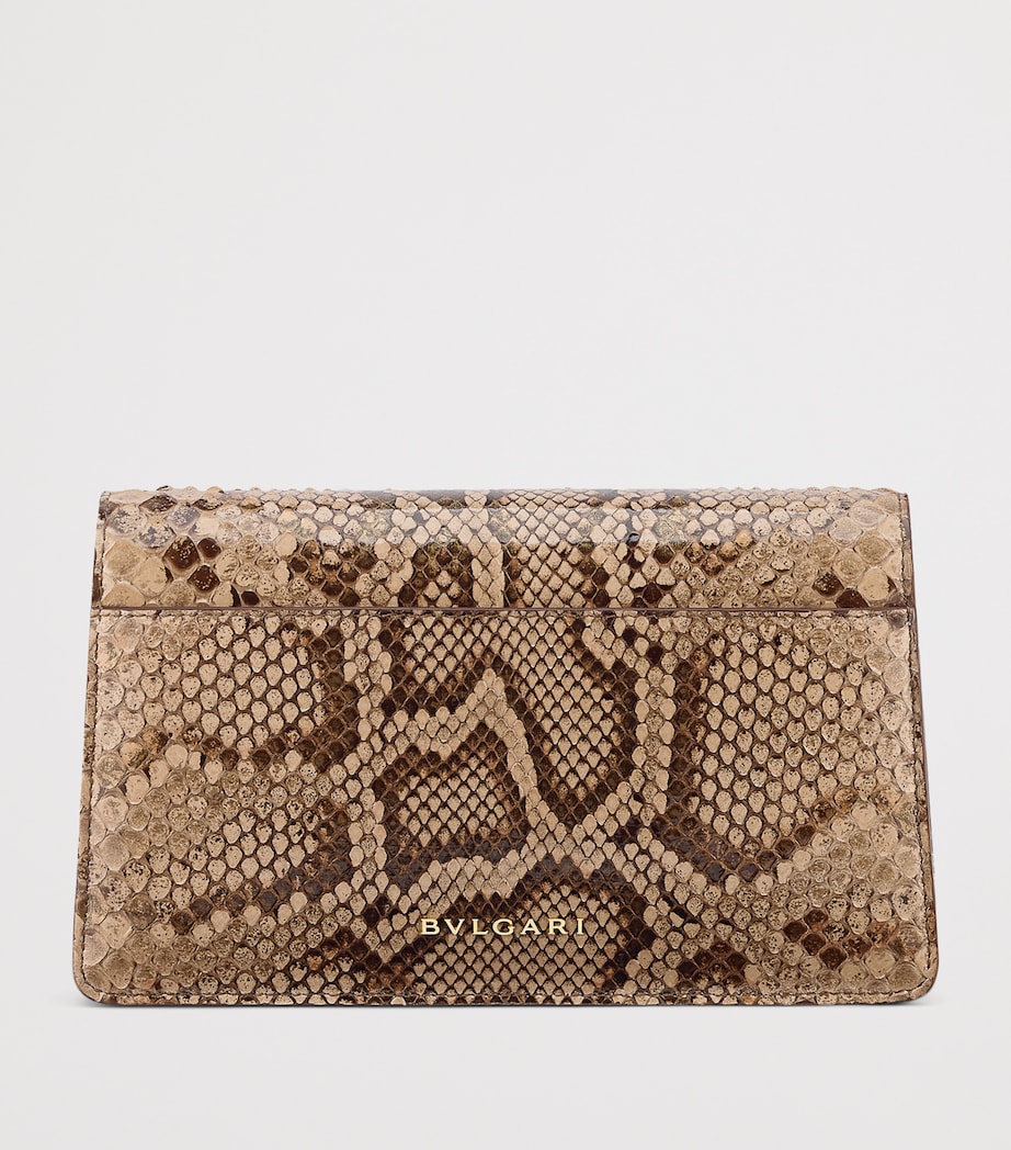 Python Skin Serpenti Forever Cross-Body Bag BEIGE Image 2