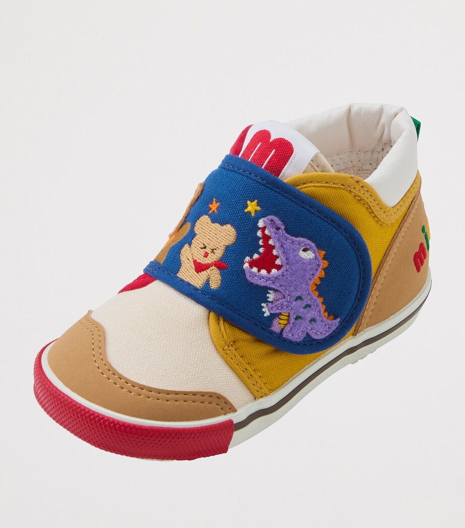 Cotton-Blend Velcro Sneakers 87 Image 6