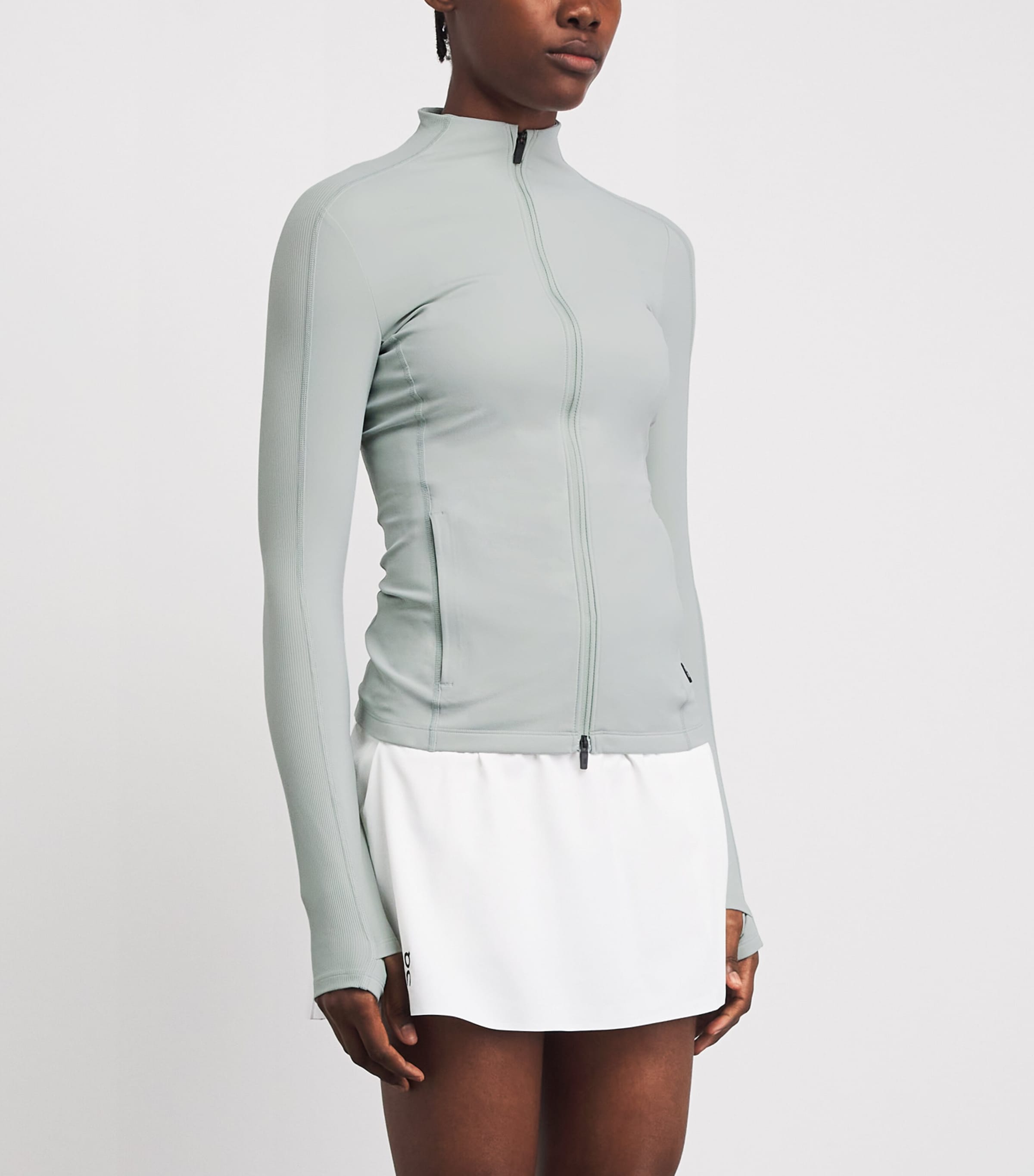 On Womens Studio Jacket Mineral Image 4