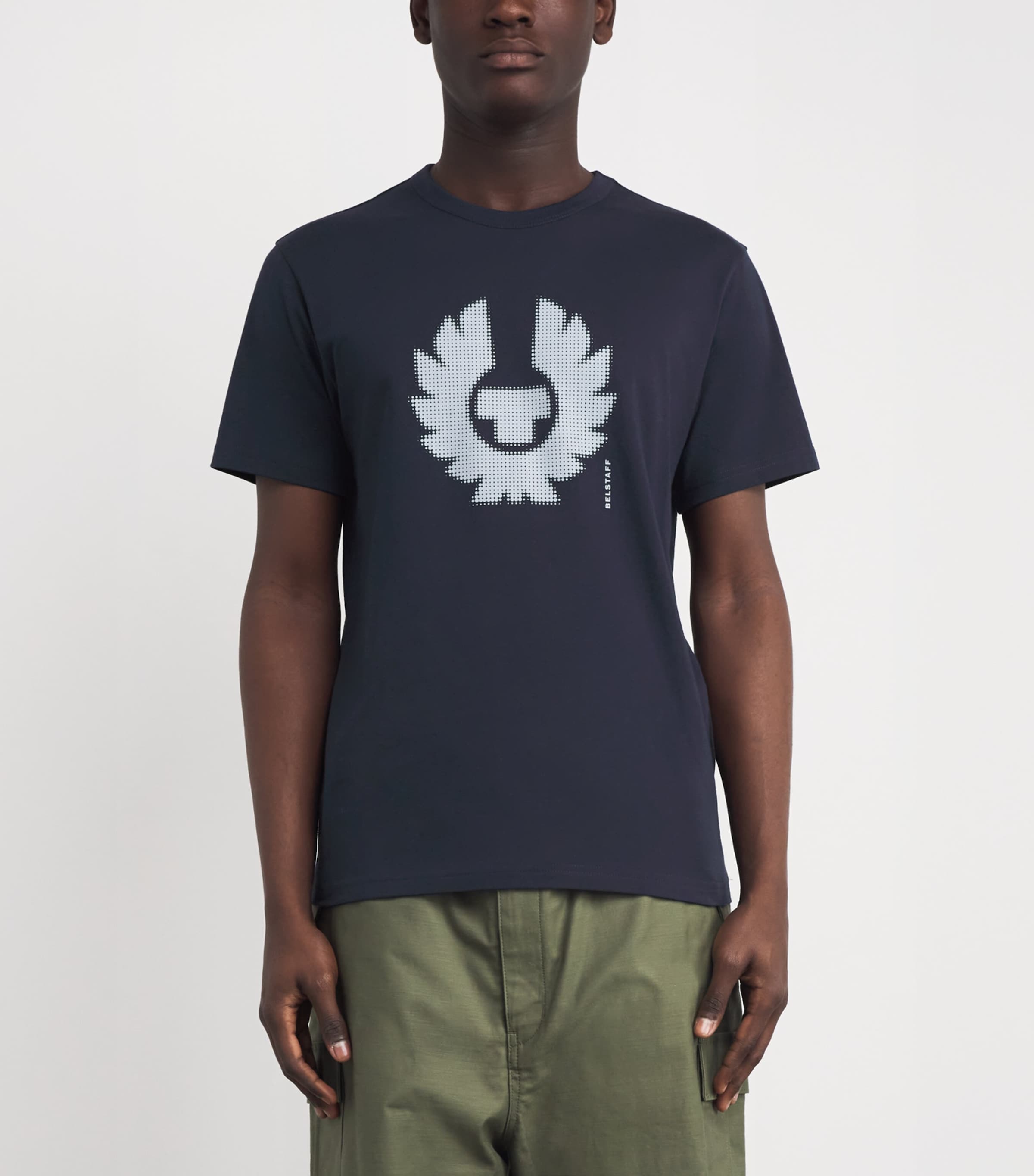 Cotton Bitmap T-Shirt DKINKDARK INK Image 3