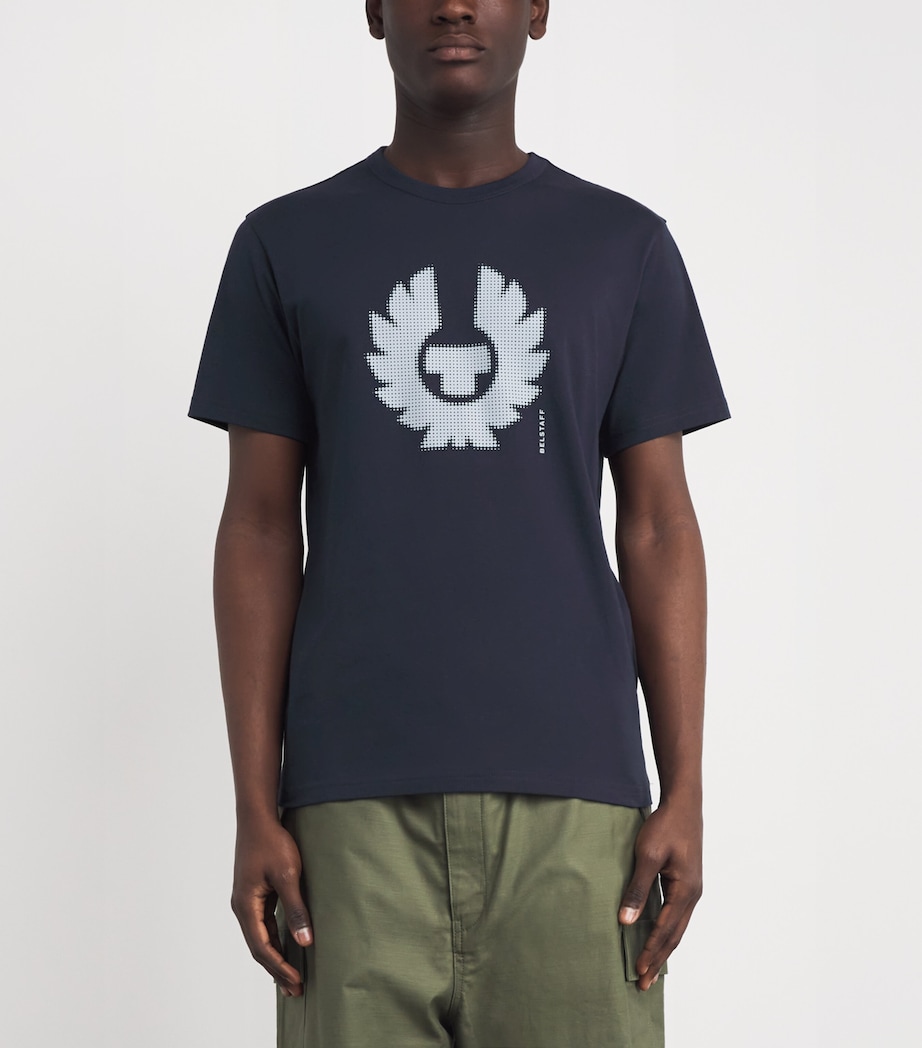 Cotton Bitmap T-Shirt DKINKDARK INK Image 3