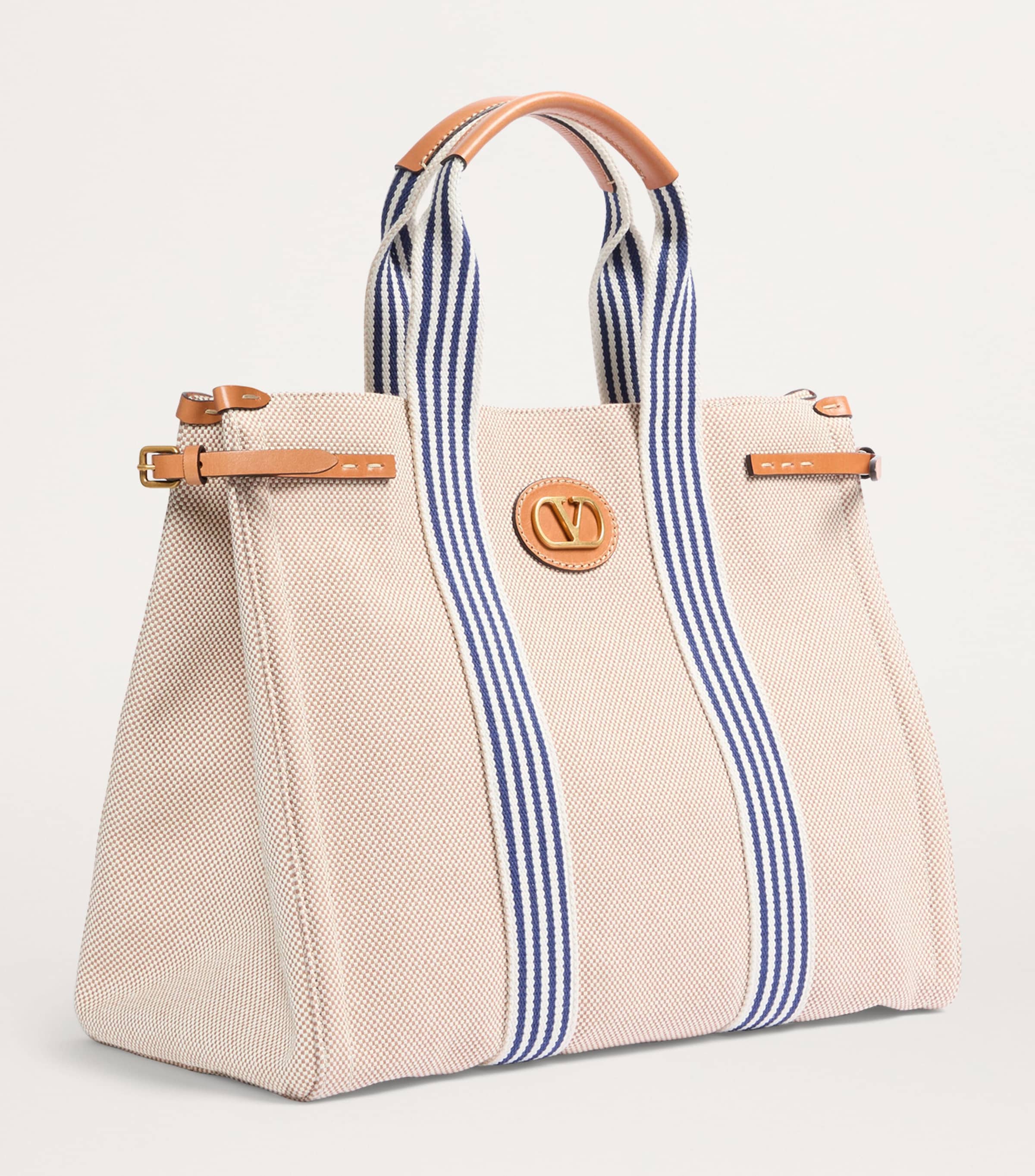 Valentino Garavani Canvas Antibes Tote Bag | Harrods UK