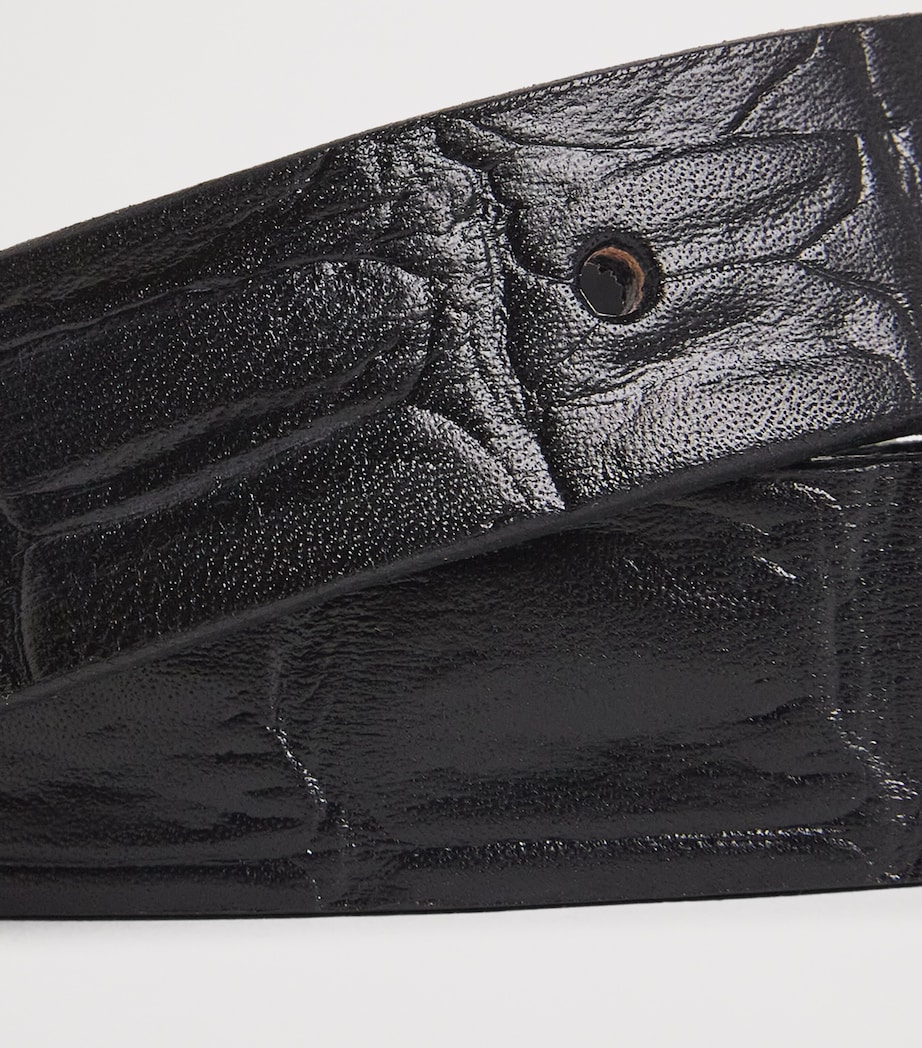 Eleventy Leather Belt Nero Image 5