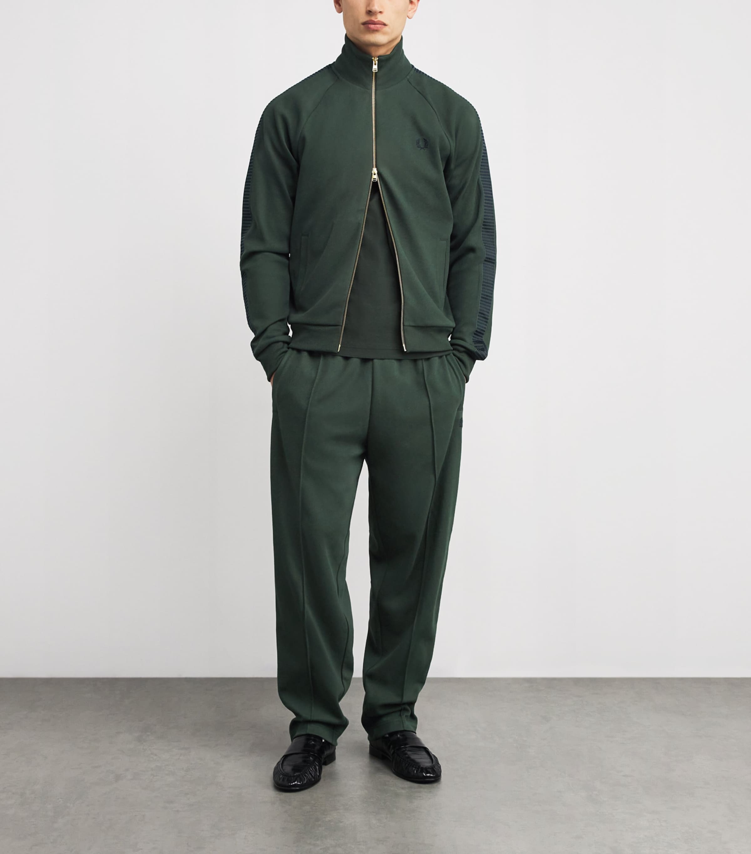 Mesh Tape Track Jacket X89 COURT GREEN Image 2