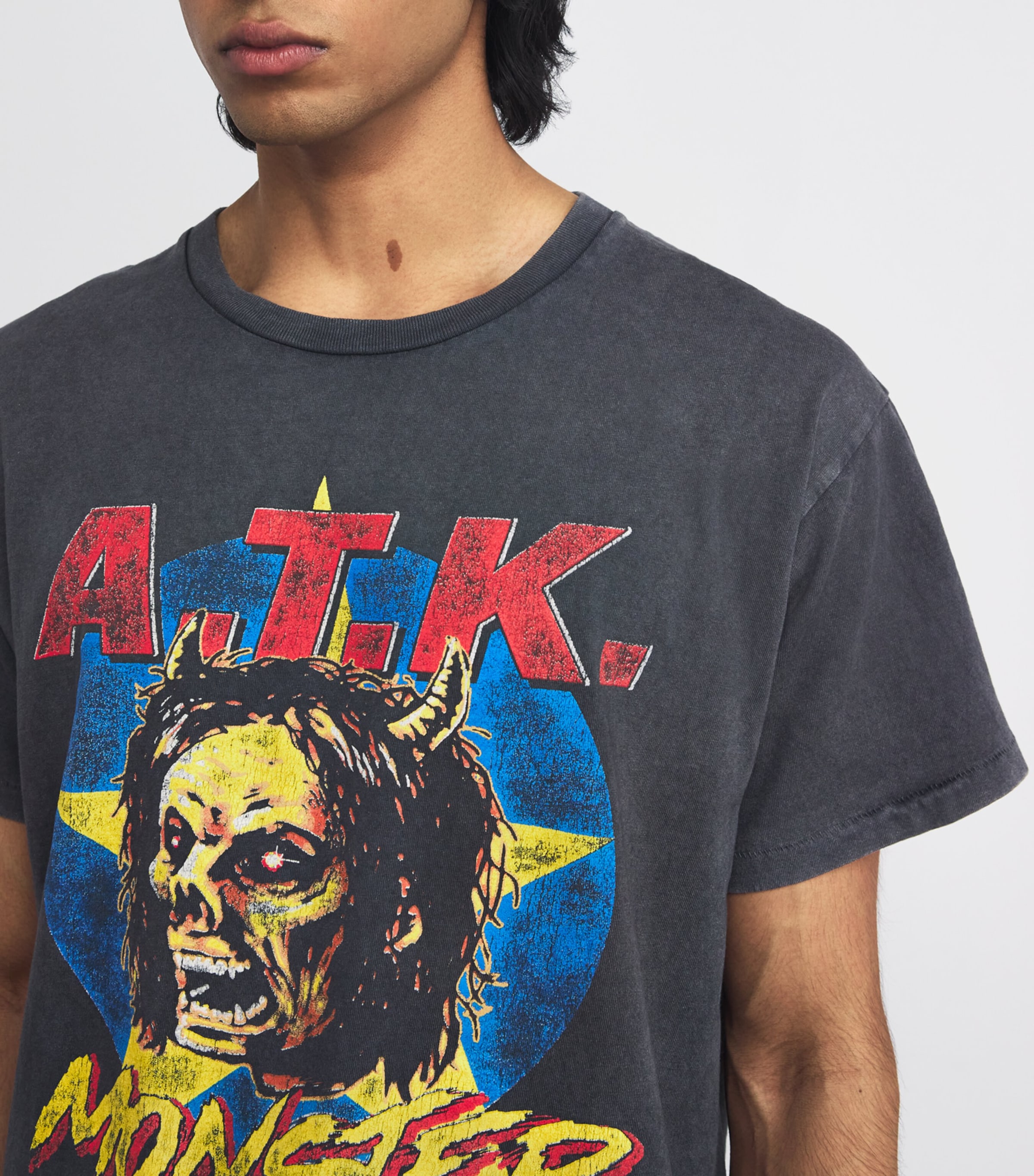GALLERY DEPT. Black Cotton ATK Monster Tour T-Shirt | Harrods US