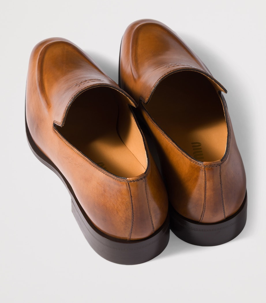 Leather Loafers F0046 Image 3