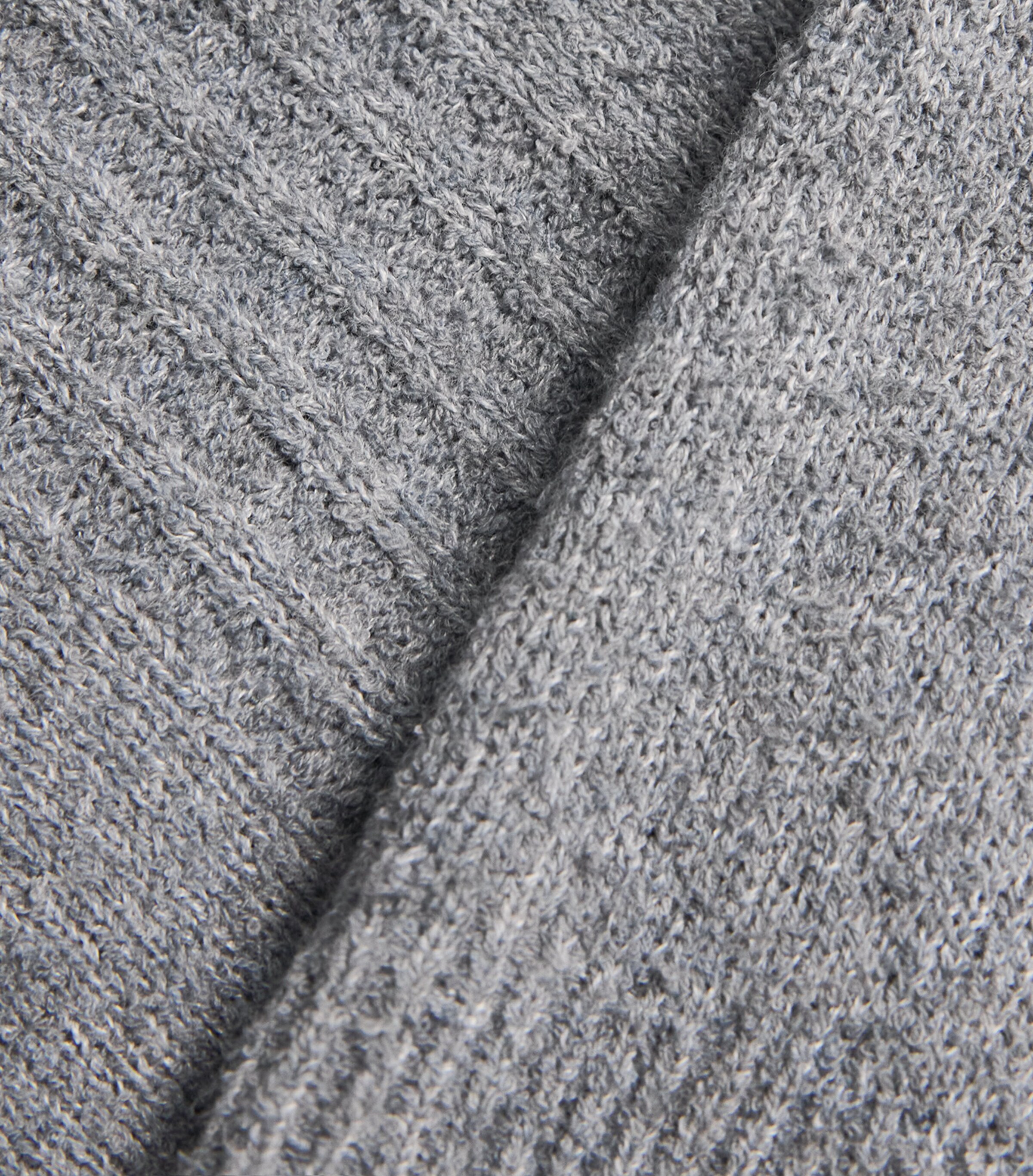 Won Hundred Mens Cotton Knit Rune Sweater Bluish Grey Image 6