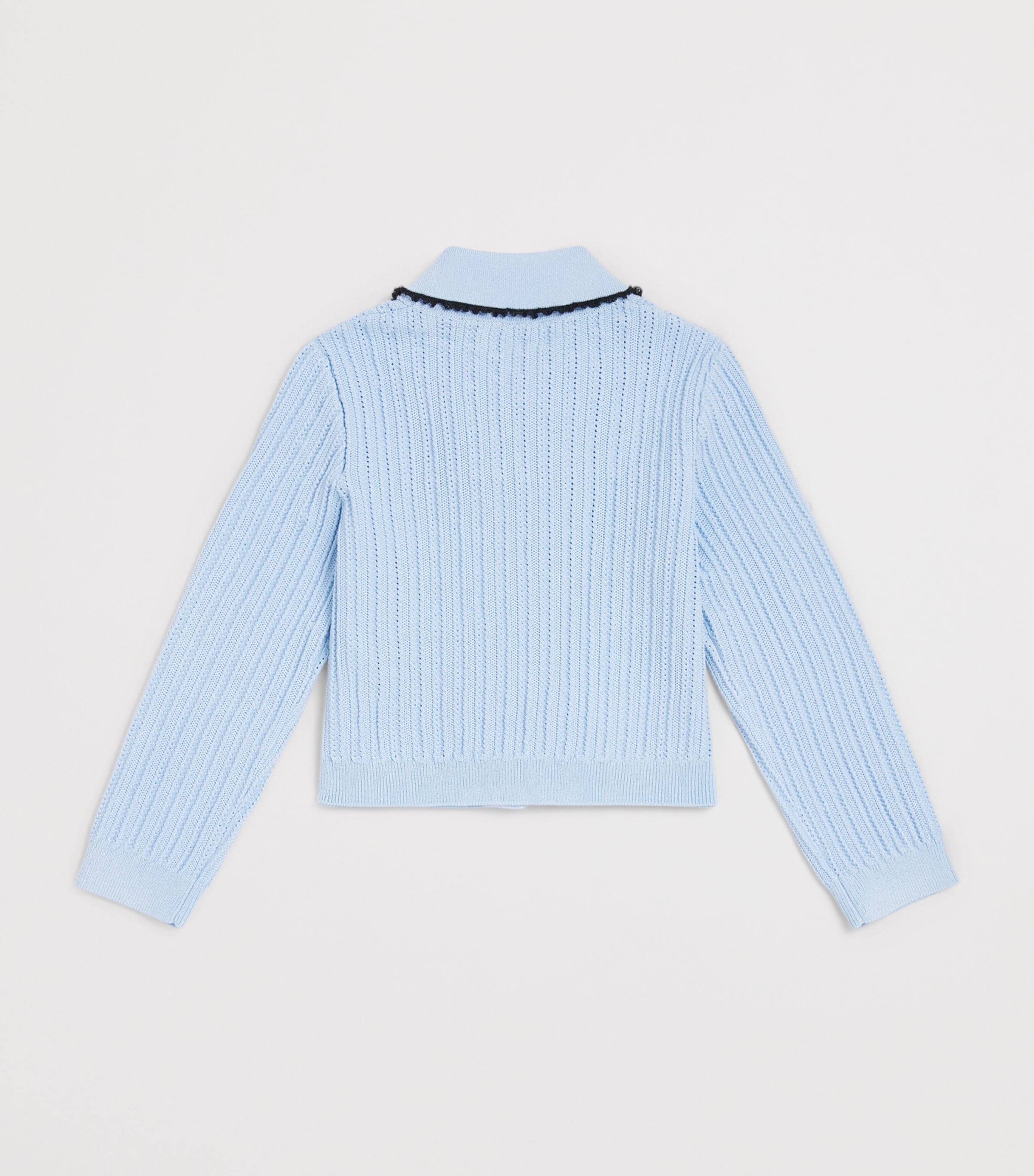 Self-Portrait Kids Frill-Trim Cardigan (4-12 Years) Image 2