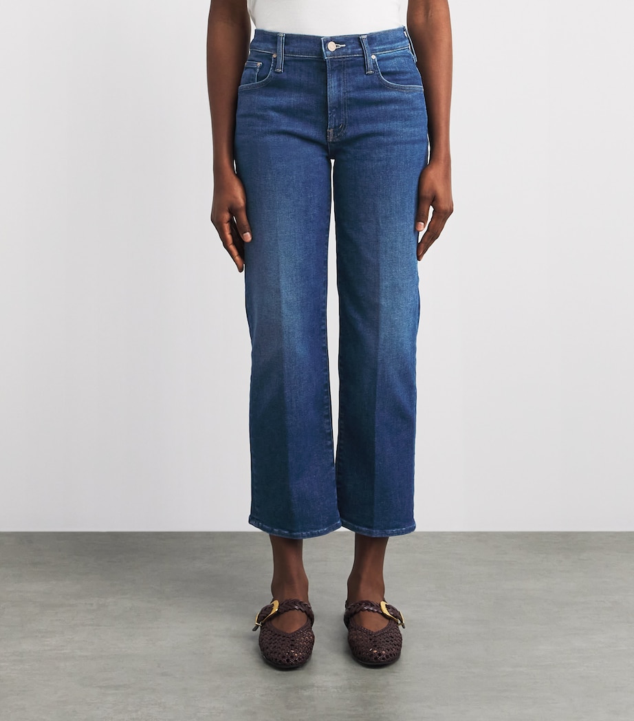 MOTHER Womens The Rambler Zip Ankle Jeans Cdf Catch My Dr Image 4
