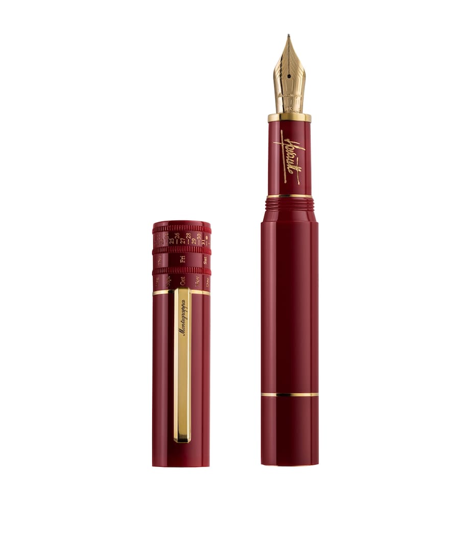 Gold-Trim Anytime Supremo Fountain Pen BORDEAUX Image 2