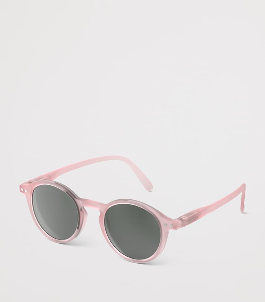 IZIPIZI KIDS #d Round Sunglasses (7-11 Years) Pink Image 2