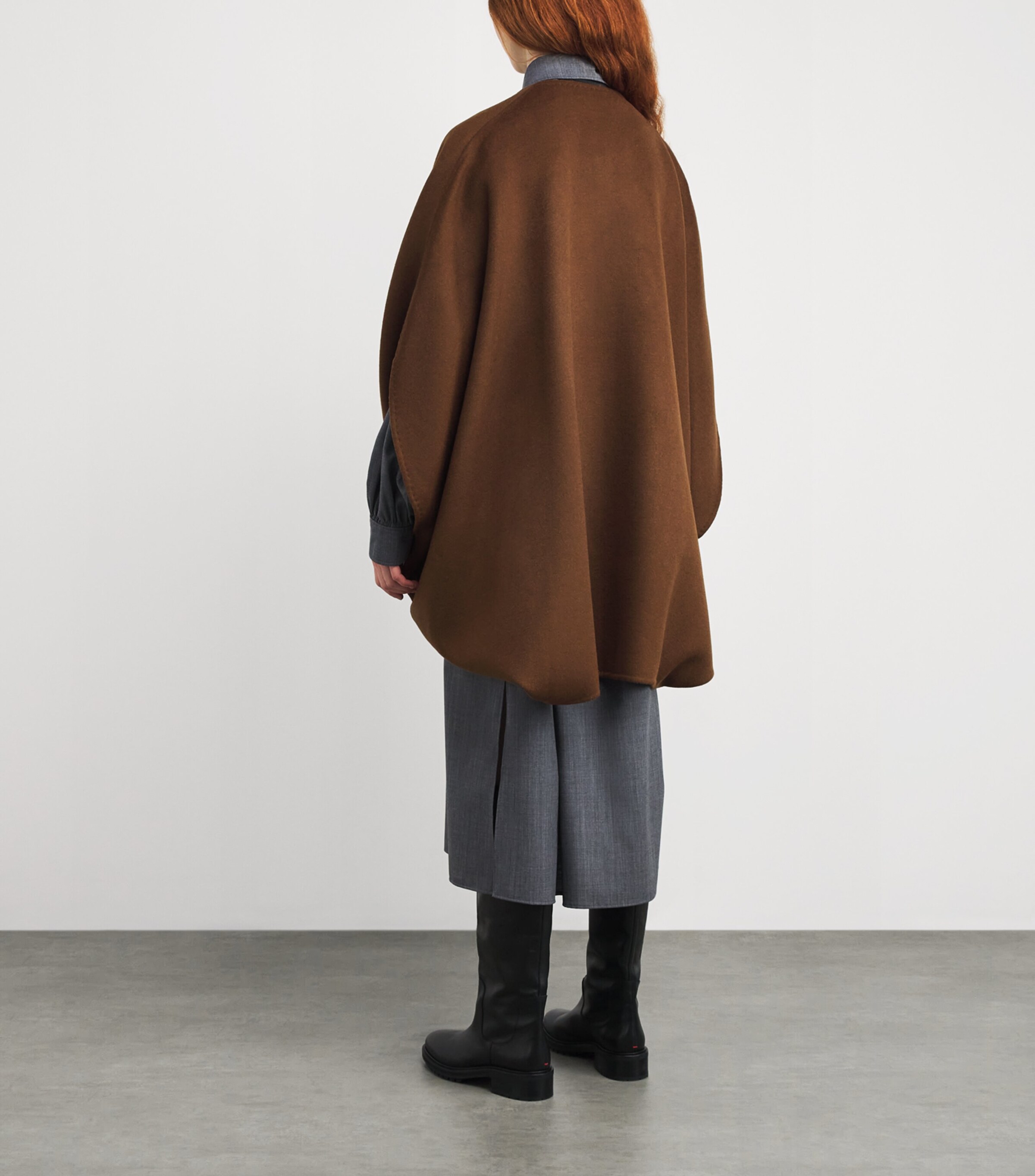 Cashmere Circle Jacket SABLE Image 3