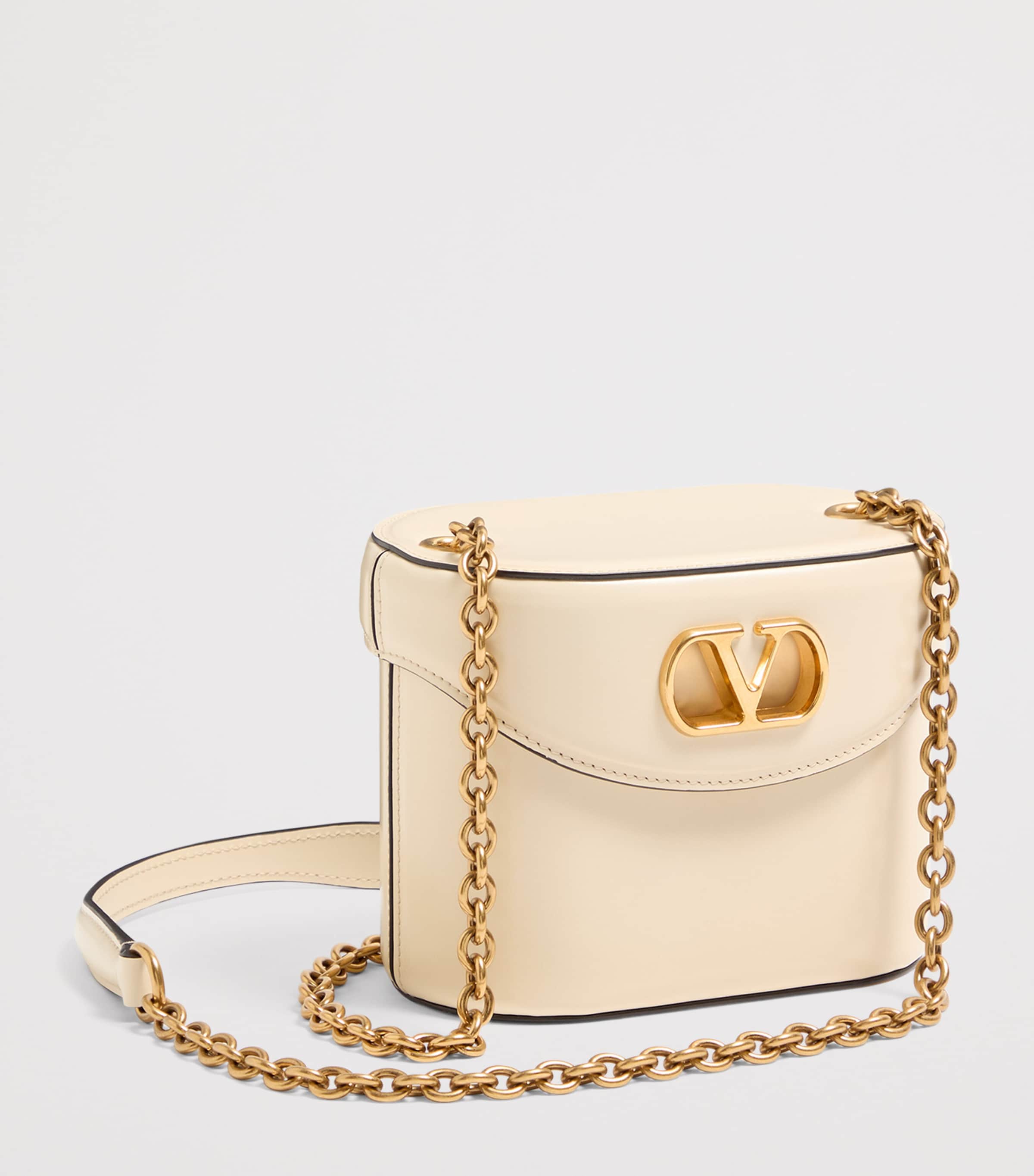 Mini Leather Vain Cross-Body Bag REN Image 6