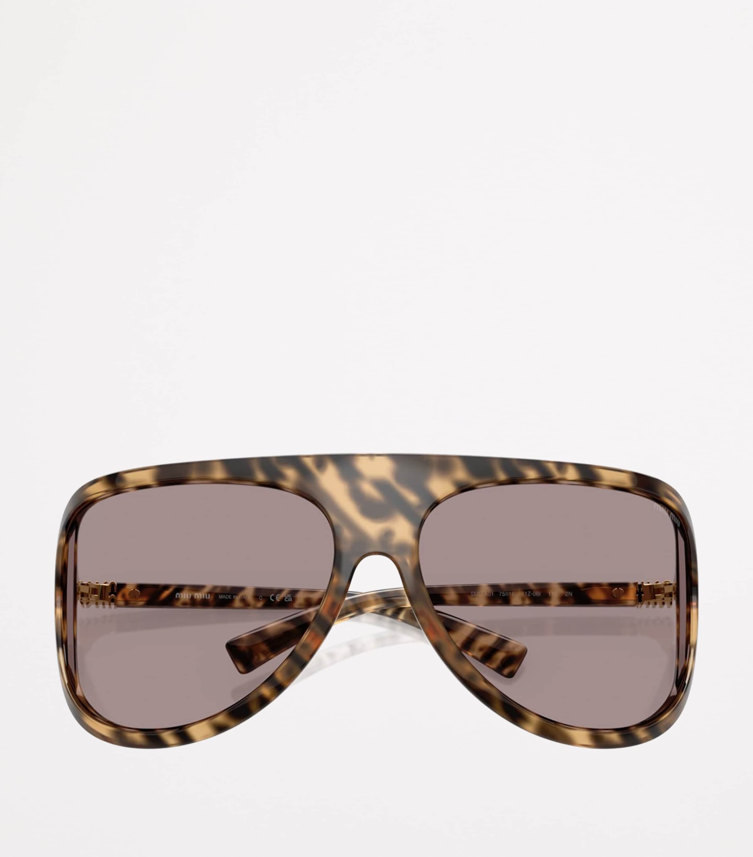 Injected Aviator Sunglasses 11Z06I Image 5