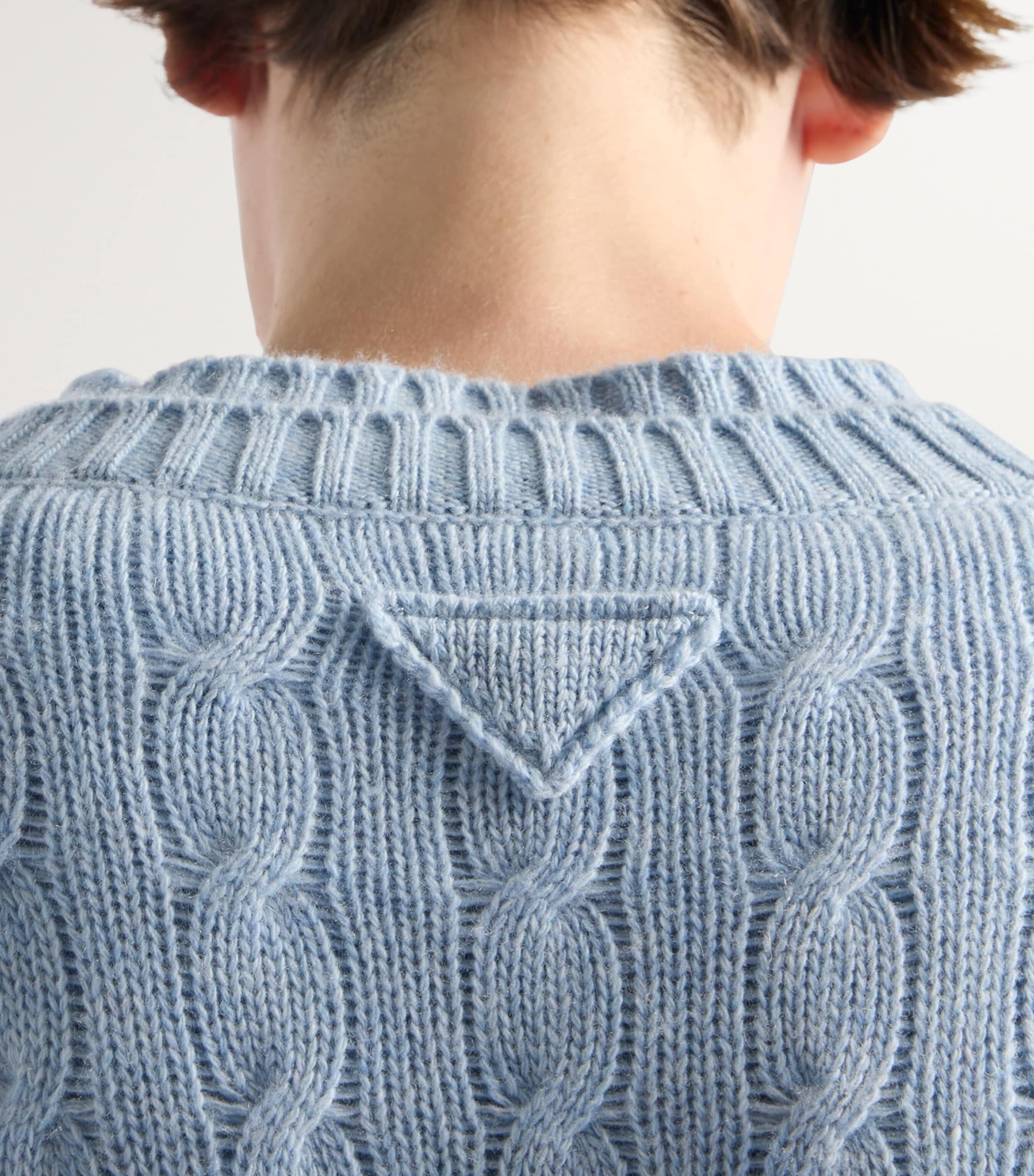 Cashmere Cable-Knit Cardigan F0013 Image 6