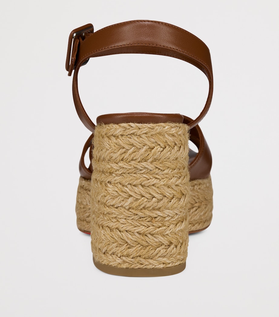 Calakala Leather Heeled Sandals 85 C718 Image 3