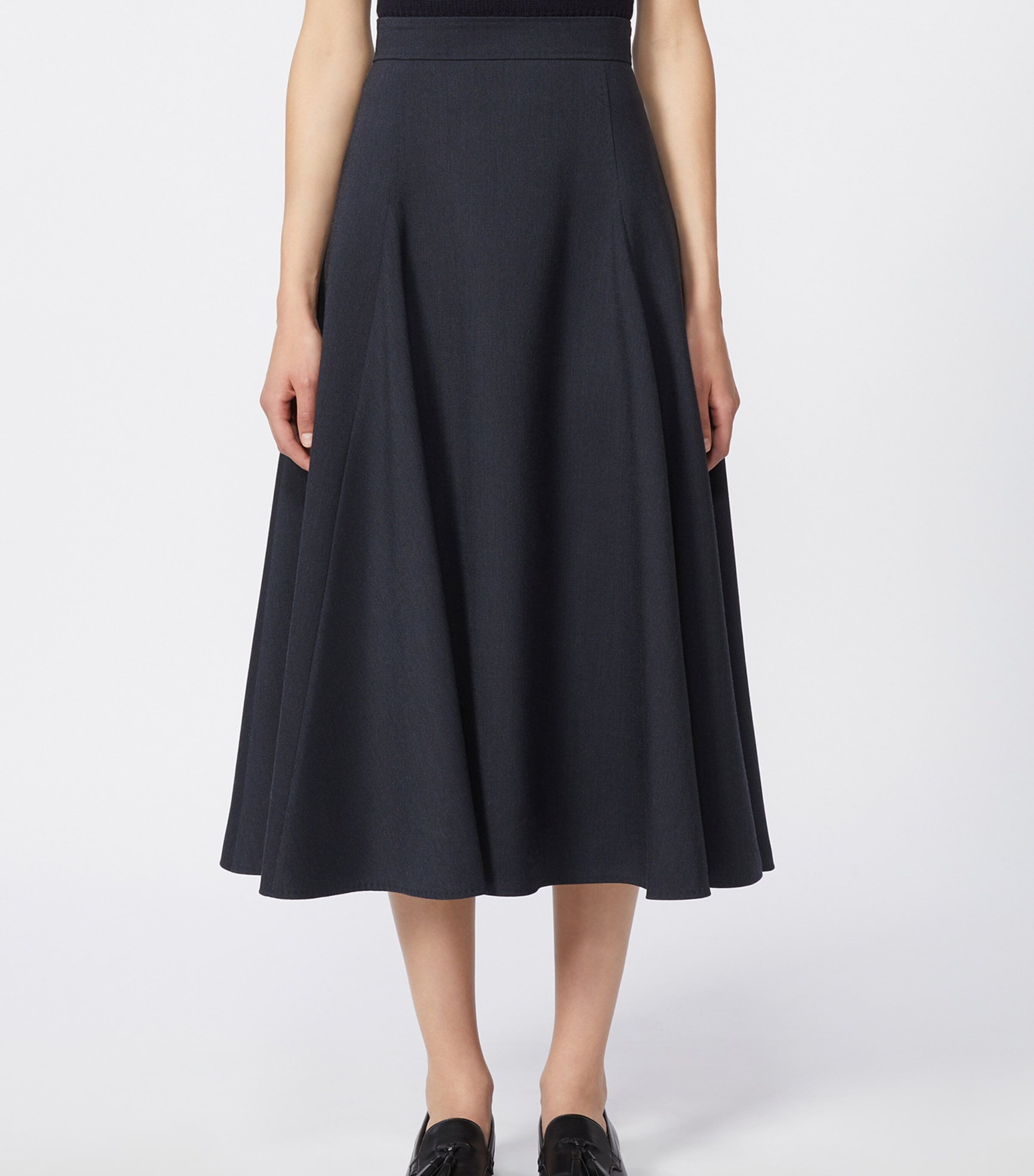 Jersey Tech Midi Skirt ULTRAMARINE Image 3