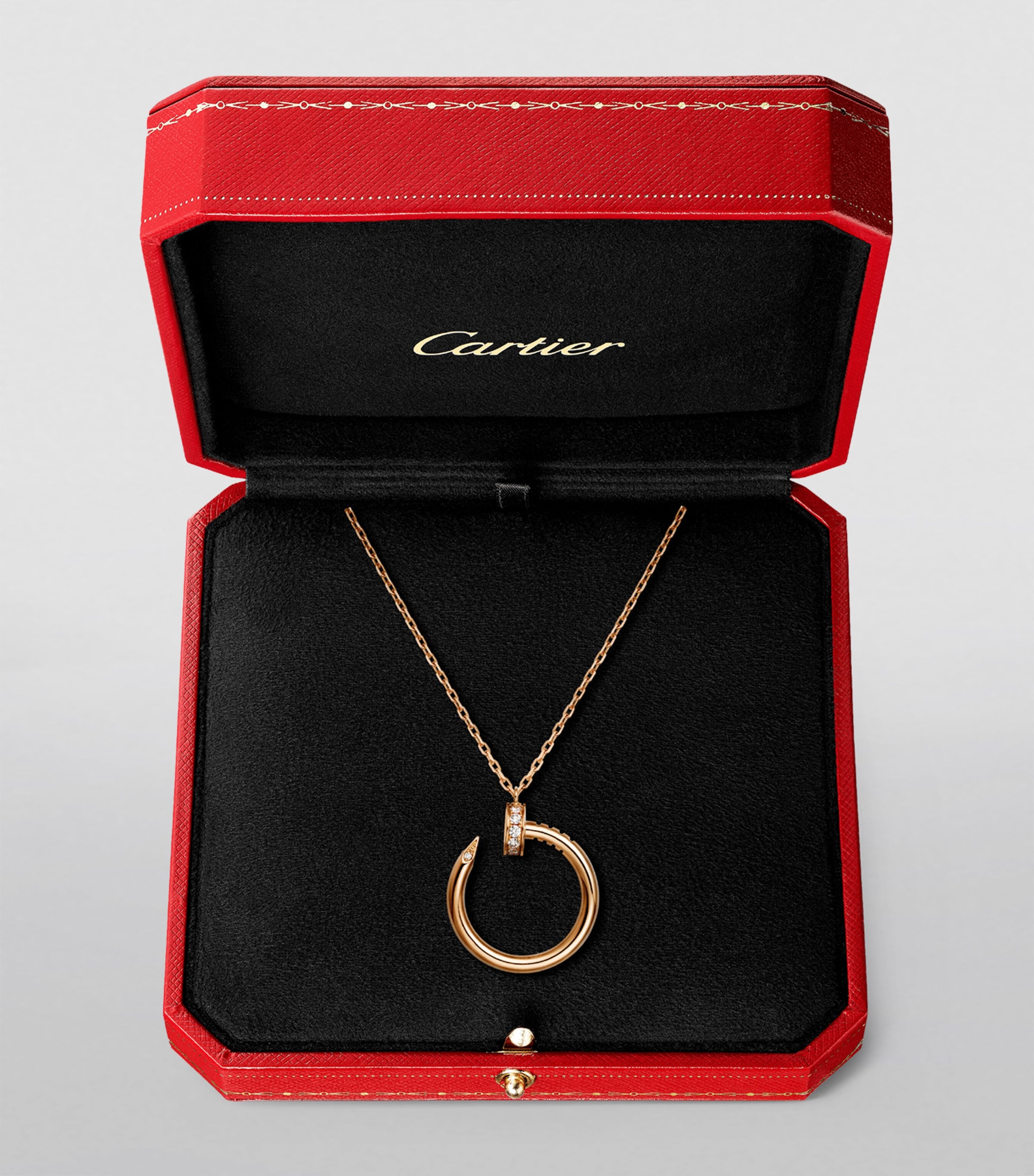 Rose Gold and Diamond Juste un Clou Necklace ROSE GOLD Image 8