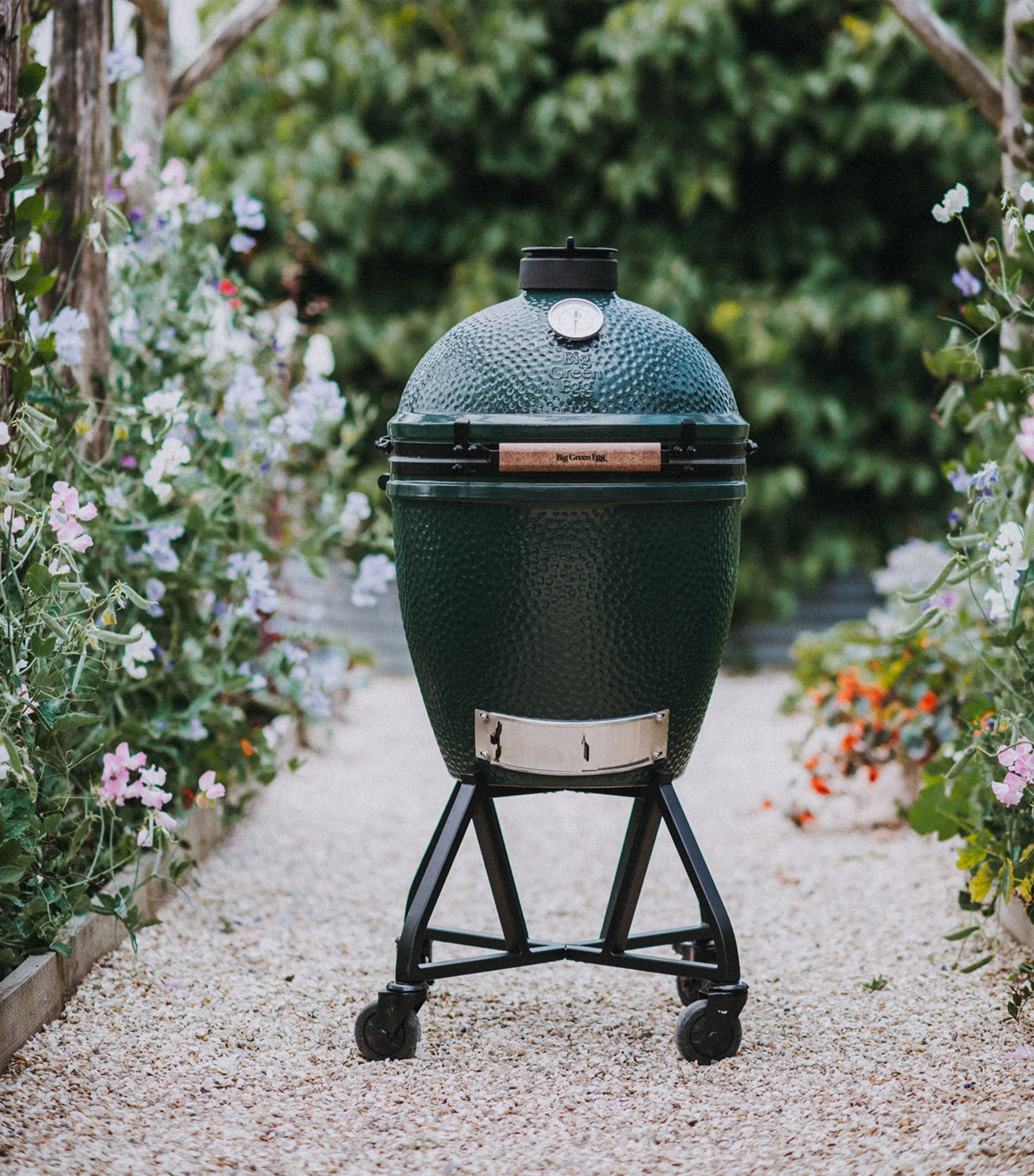 Large Big Green Egg GREEN Image 5