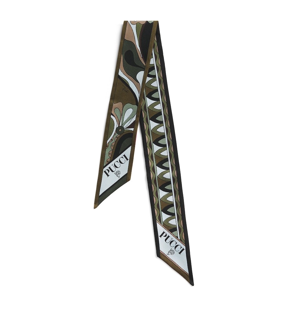 PUCCI Silk Twill Printed Scarf Image 1