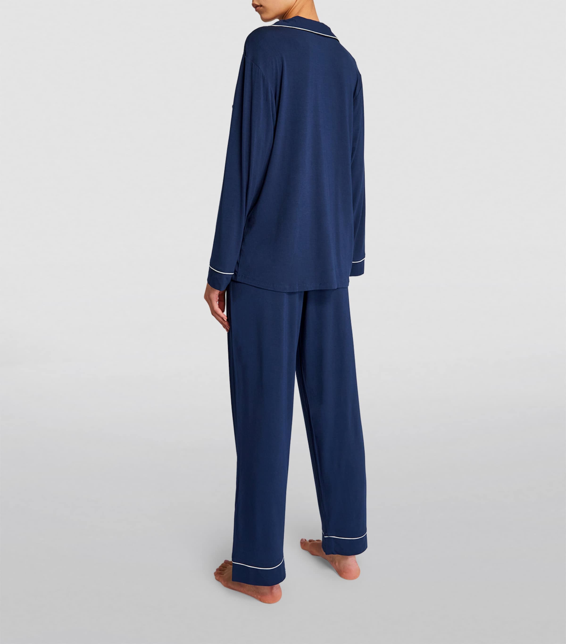 Gisele Pyjama Set NAVY/IVORY Image 3