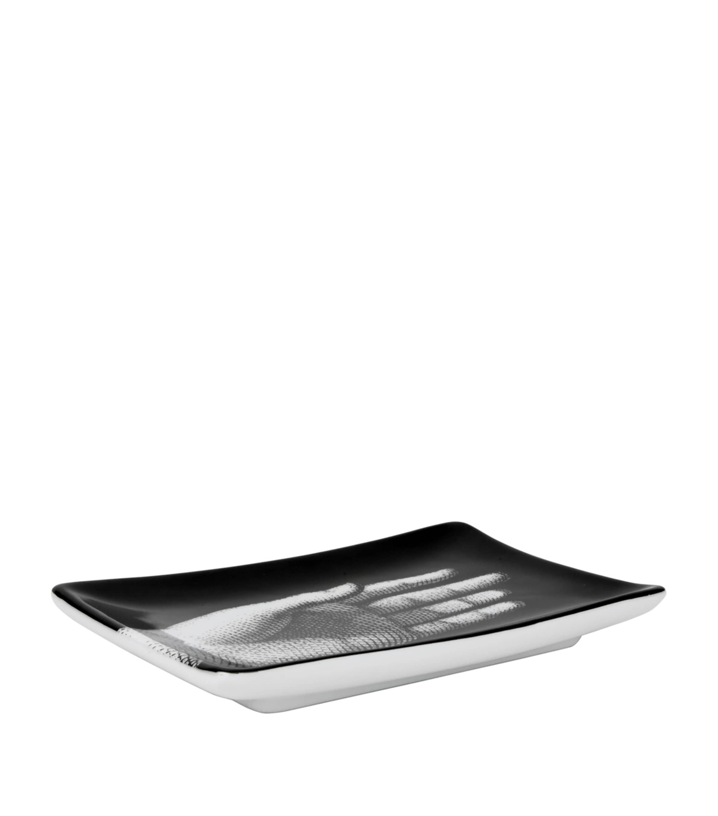 Rectangular Porcelain Ashtray MULTI Image 2