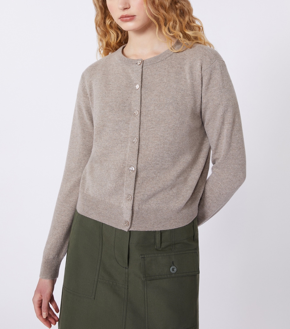 Wool-Cashmere Cardigan TURTLEDOVE Image 4