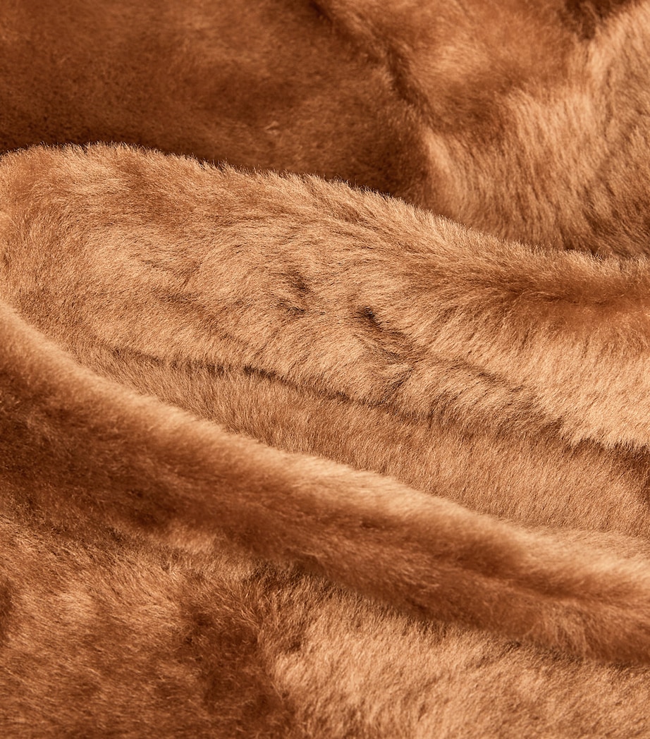 Lamb Fur Reversible Wrap Coat A2049 Image 5
