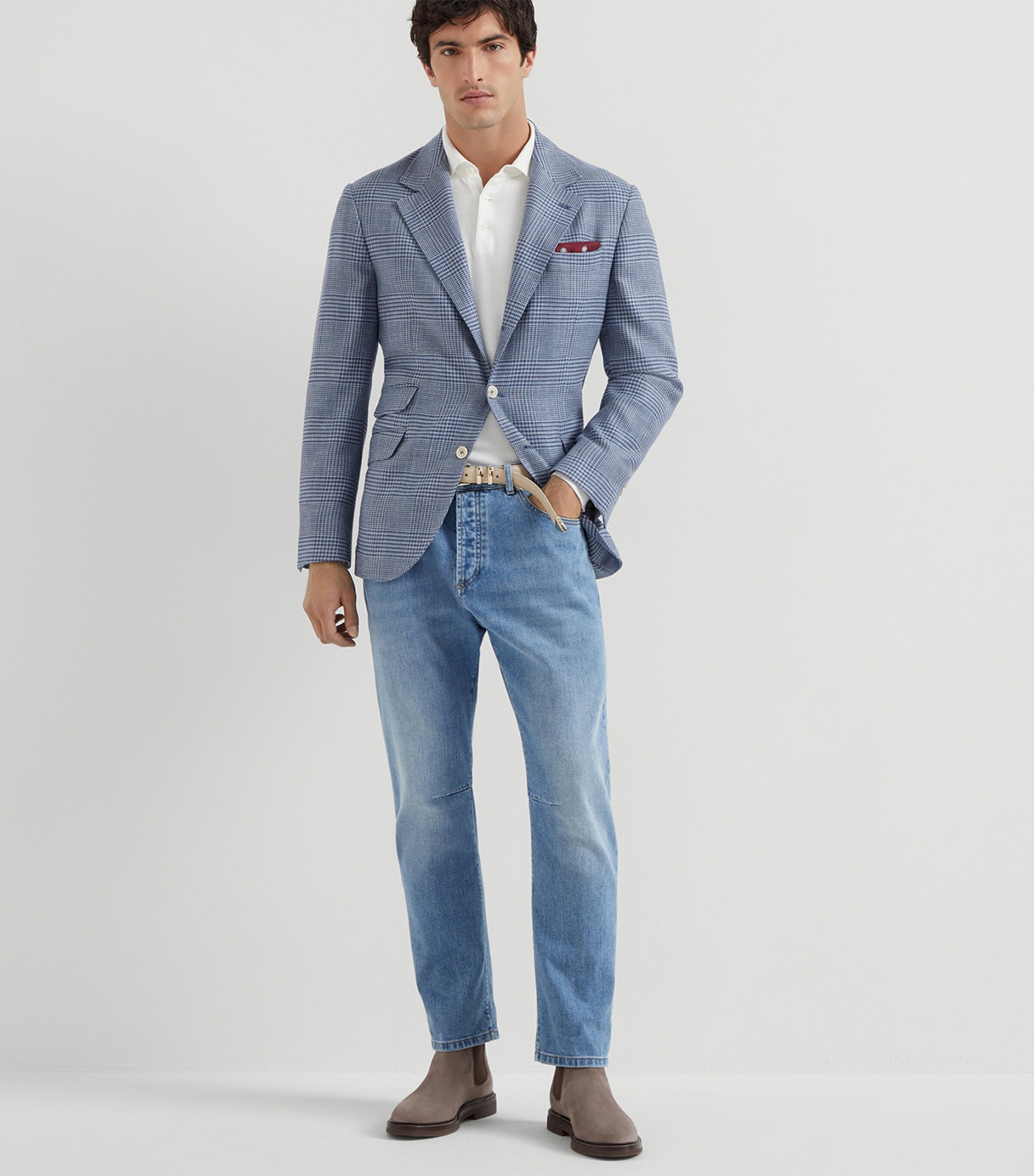 Cotton Polo Sweater CO312 Image 4