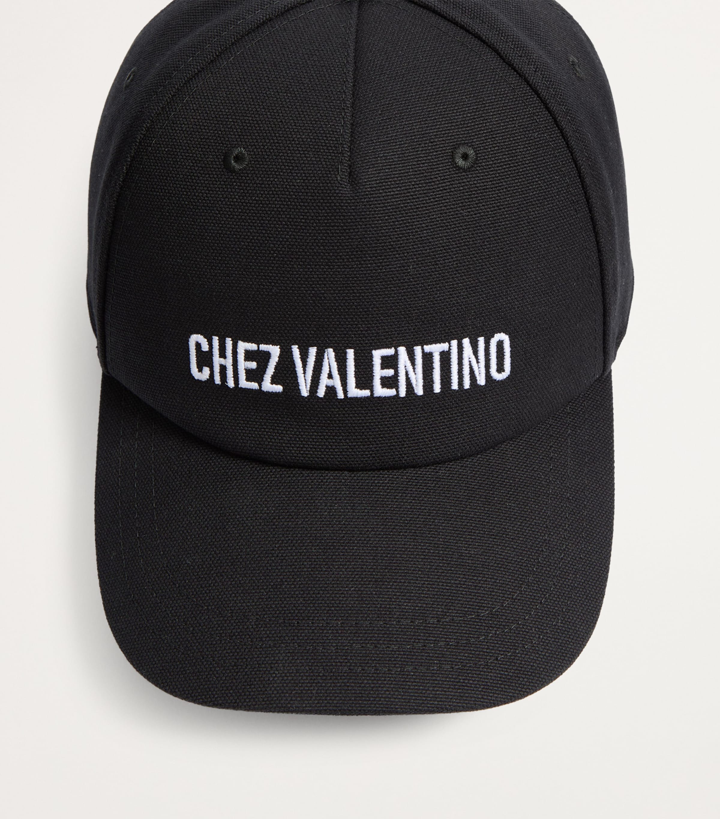 Cotton Chez Valentino Baseball Cap 0NA Image 2